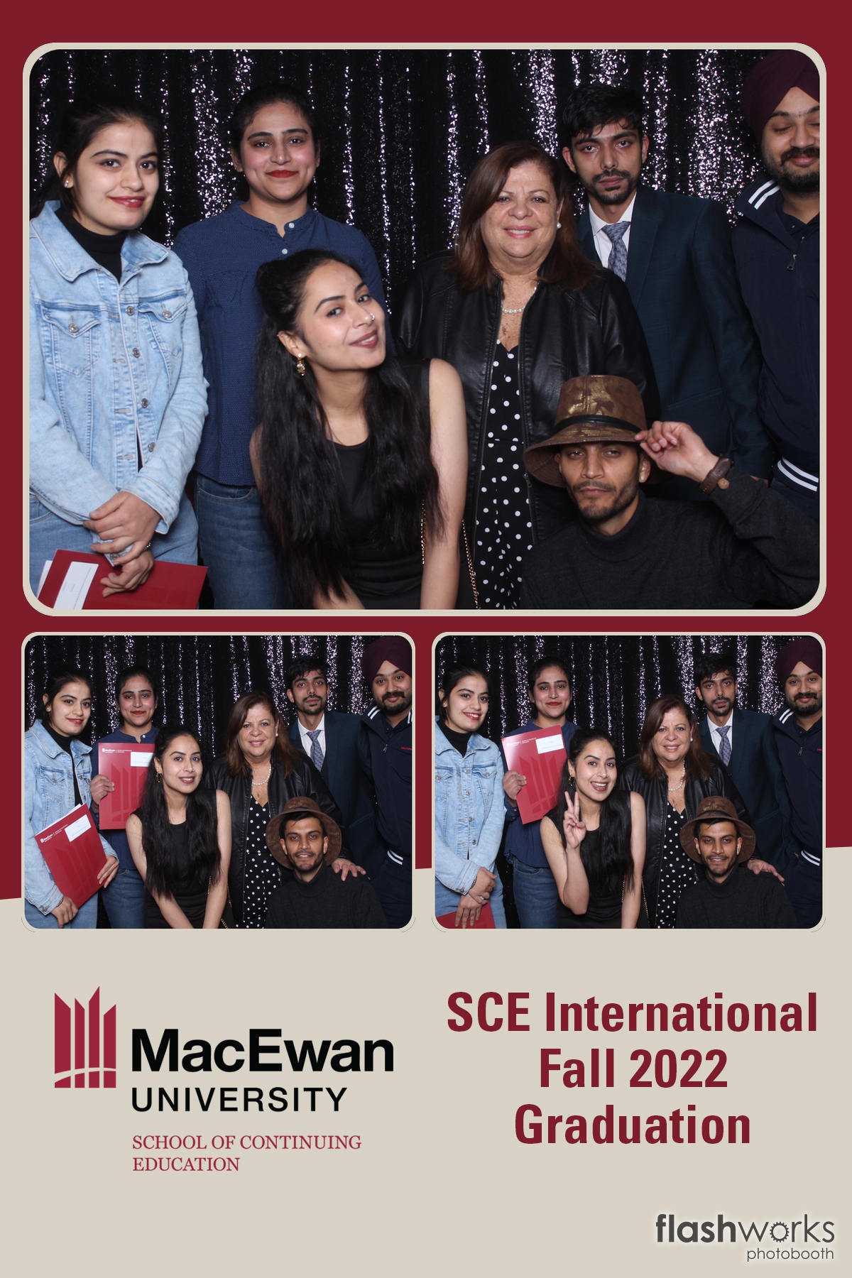 MacEwan  SCE International 2022 Fall Graduation | View more photos from the event at gallery.flashworksphotobooth.com/u/FlashworksPhotoboothInc/MacEwan-SCE-International-2022-Fall-Graduation