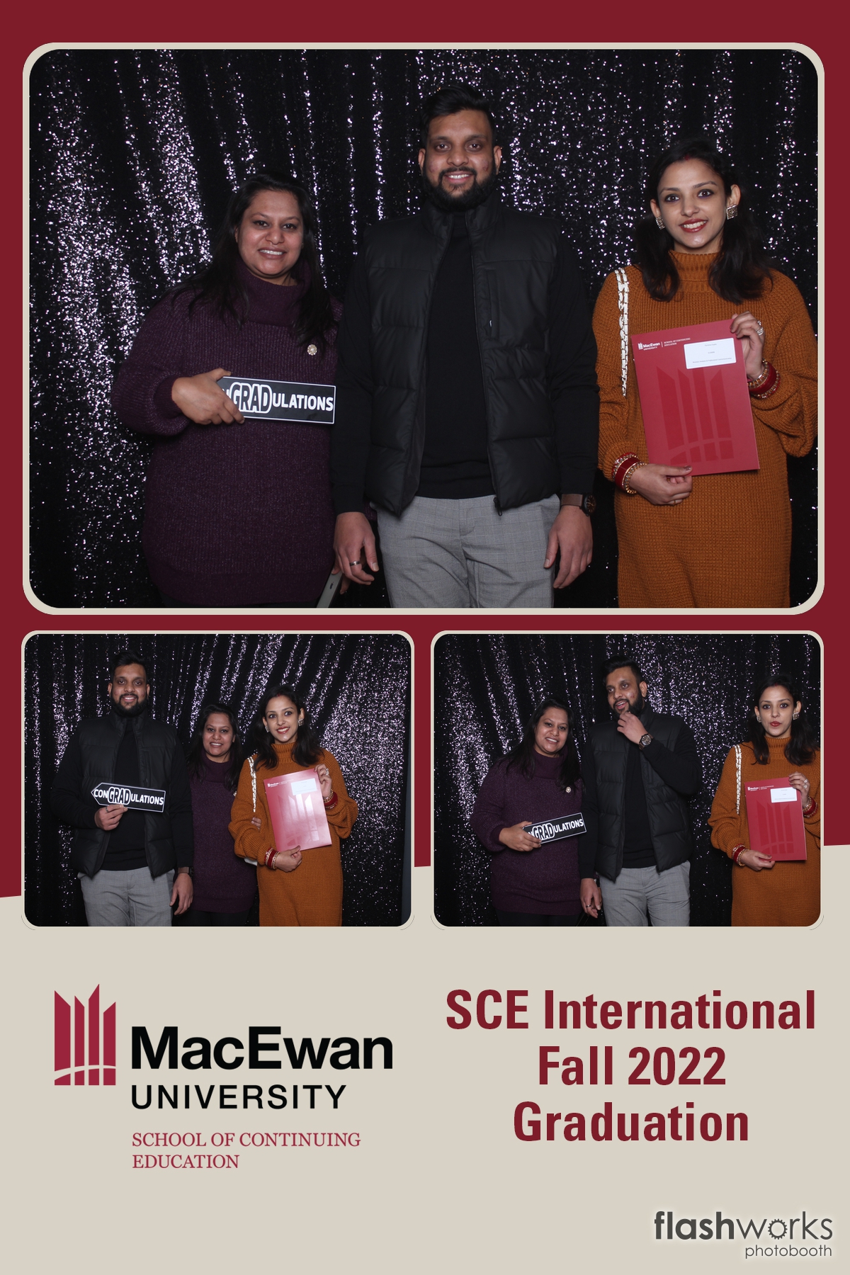 MacEwan  SCE International 2022 Fall Graduation | View more photos from the event at gallery.flashworksphotobooth.com/u/FlashworksPhotoboothInc/MacEwan-SCE-International-2022-Fall-Graduation