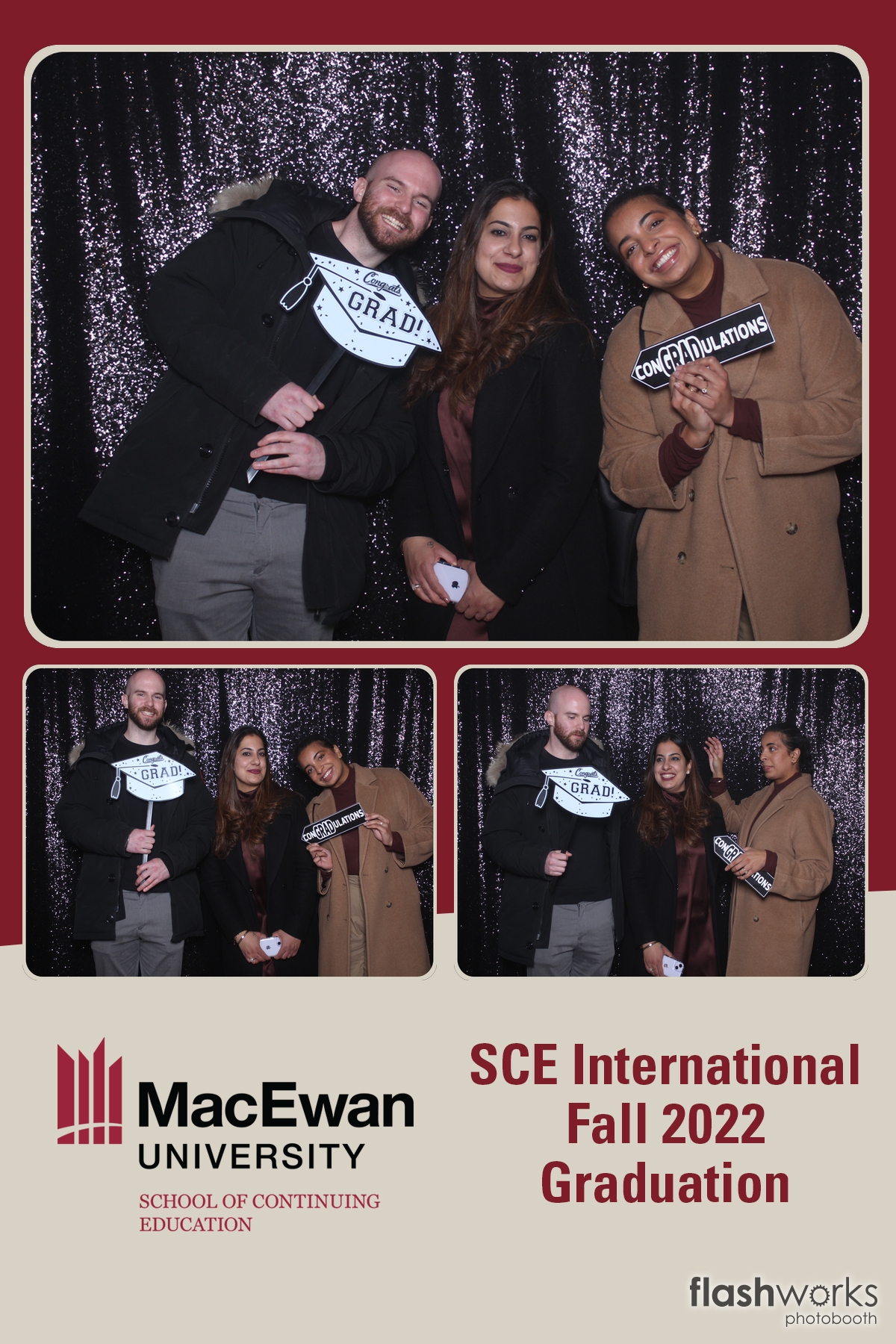 MacEwan  SCE International 2022 Fall Graduation | View more photos from the event at gallery.flashworksphotobooth.com/u/FlashworksPhotoboothInc/MacEwan-SCE-International-2022-Fall-Graduation