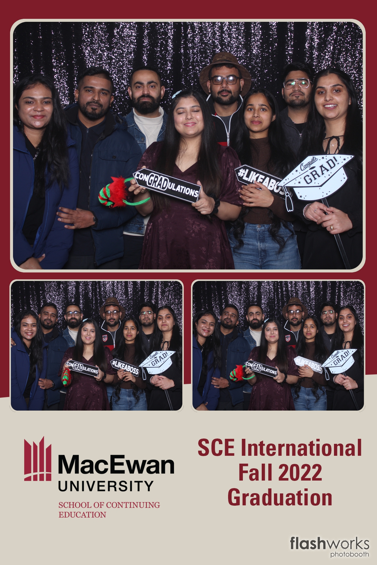 MacEwan  SCE International 2022 Fall Graduation | View more photos from the event at gallery.flashworksphotobooth.com/u/FlashworksPhotoboothInc/MacEwan-SCE-International-2022-Fall-Graduation