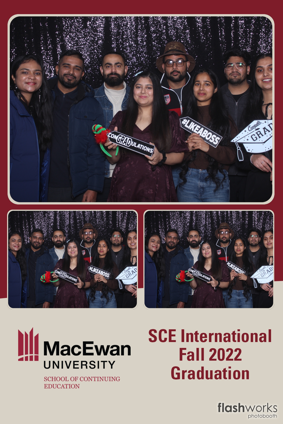 MacEwan  SCE International 2022 Fall Graduation | View more photos from the event at gallery.flashworksphotobooth.com/u/FlashworksPhotoboothInc/MacEwan-SCE-International-2022-Fall-Graduation