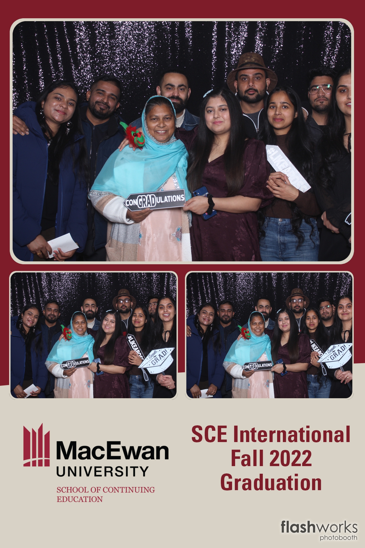 MacEwan  SCE International 2022 Fall Graduation | View more photos from the event at gallery.flashworksphotobooth.com/u/FlashworksPhotoboothInc/MacEwan-SCE-International-2022-Fall-Graduation