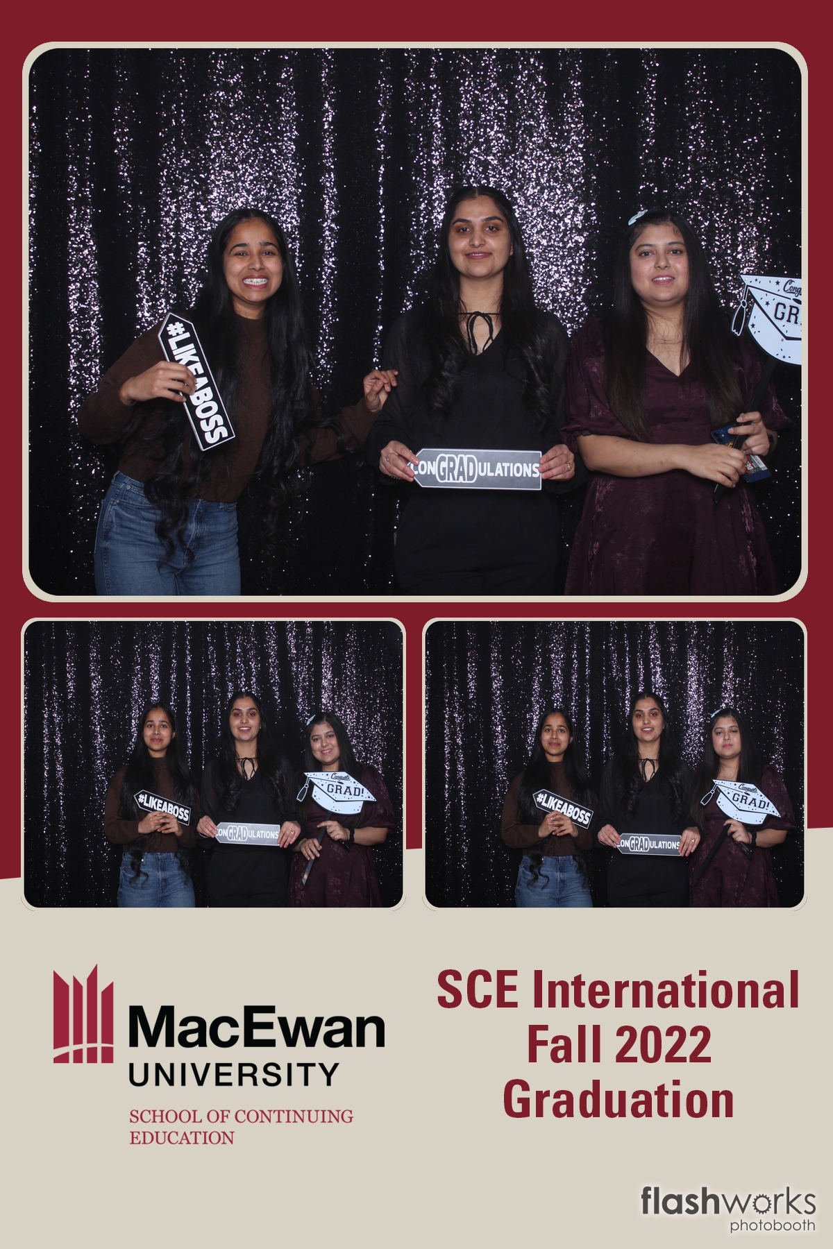 MacEwan  SCE International 2022 Fall Graduation | View more photos from the event at gallery.flashworksphotobooth.com/u/FlashworksPhotoboothInc/MacEwan-SCE-International-2022-Fall-Graduation