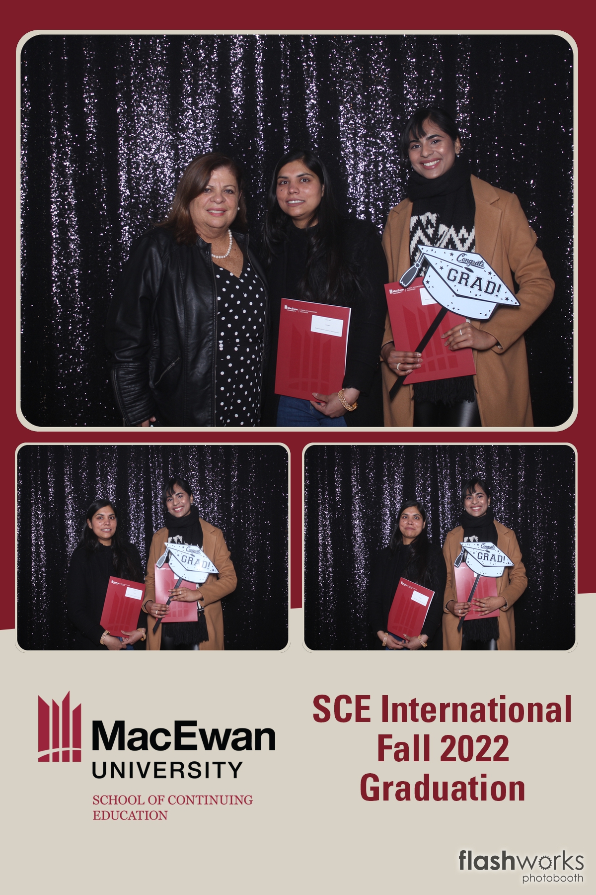 MacEwan  SCE International 2022 Fall Graduation | View more photos from the event at gallery.flashworksphotobooth.com/u/FlashworksPhotoboothInc/MacEwan-SCE-International-2022-Fall-Graduation