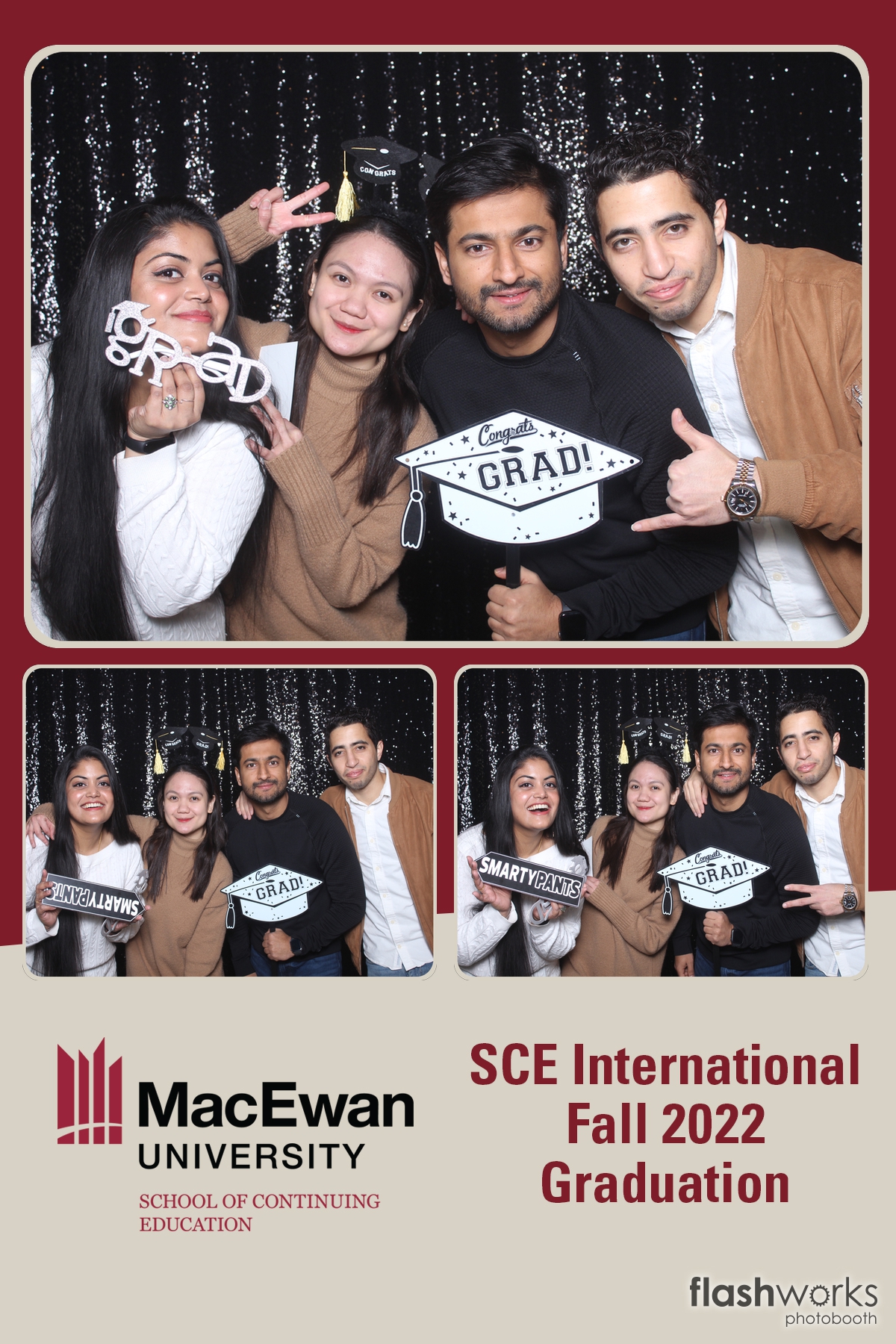 MacEwan  SCE International 2022 Fall Graduation | View more photos from the event at gallery.flashworksphotobooth.com/u/FlashworksPhotoboothInc/MacEwan-SCE-International-2022-Fall-Graduation