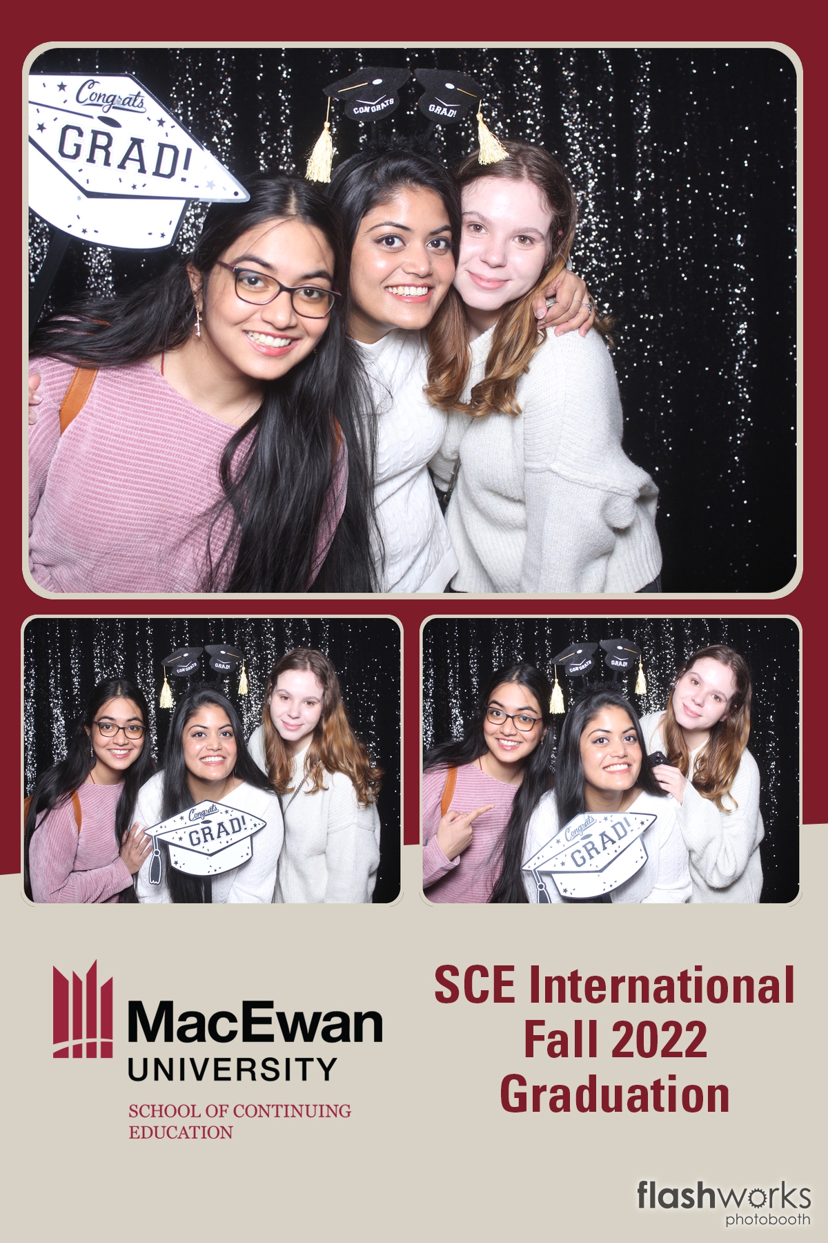 MacEwan  SCE International 2022 Fall Graduation | View more photos from the event at gallery.flashworksphotobooth.com/u/FlashworksPhotoboothInc/MacEwan-SCE-International-2022-Fall-Graduation