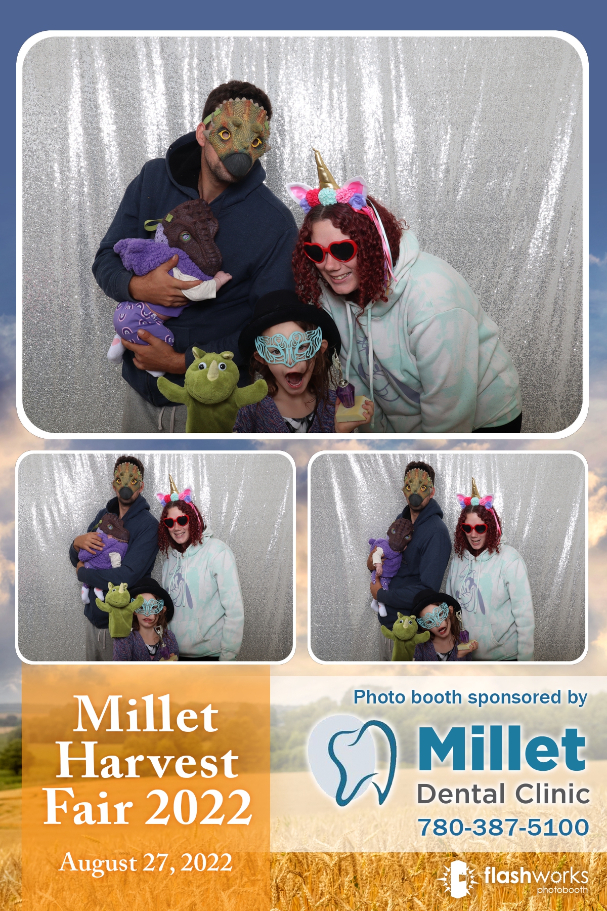 Millet Harvest Fair 2022 - Sponsored by Millet Dental Clinic | View more photos from the event at gallery.flashworksphotobooth.com/u/FlashworksPhotoboothInc/Millet-Harvest-Fair-2022-Sponsored-by-Millet-Dental-Clinic