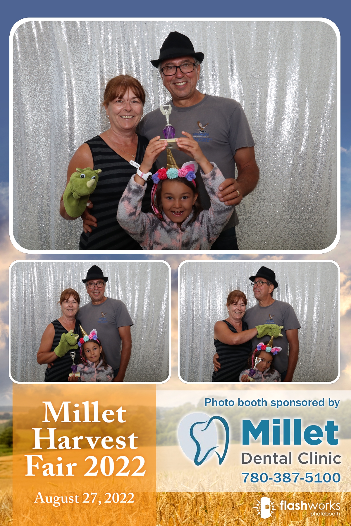 Millet Harvest Fair 2022 - Sponsored by Millet Dental Clinic | View more photos from the event at gallery.flashworksphotobooth.com/u/FlashworksPhotoboothInc/Millet-Harvest-Fair-2022-Sponsored-by-Millet-Dental-Clinic