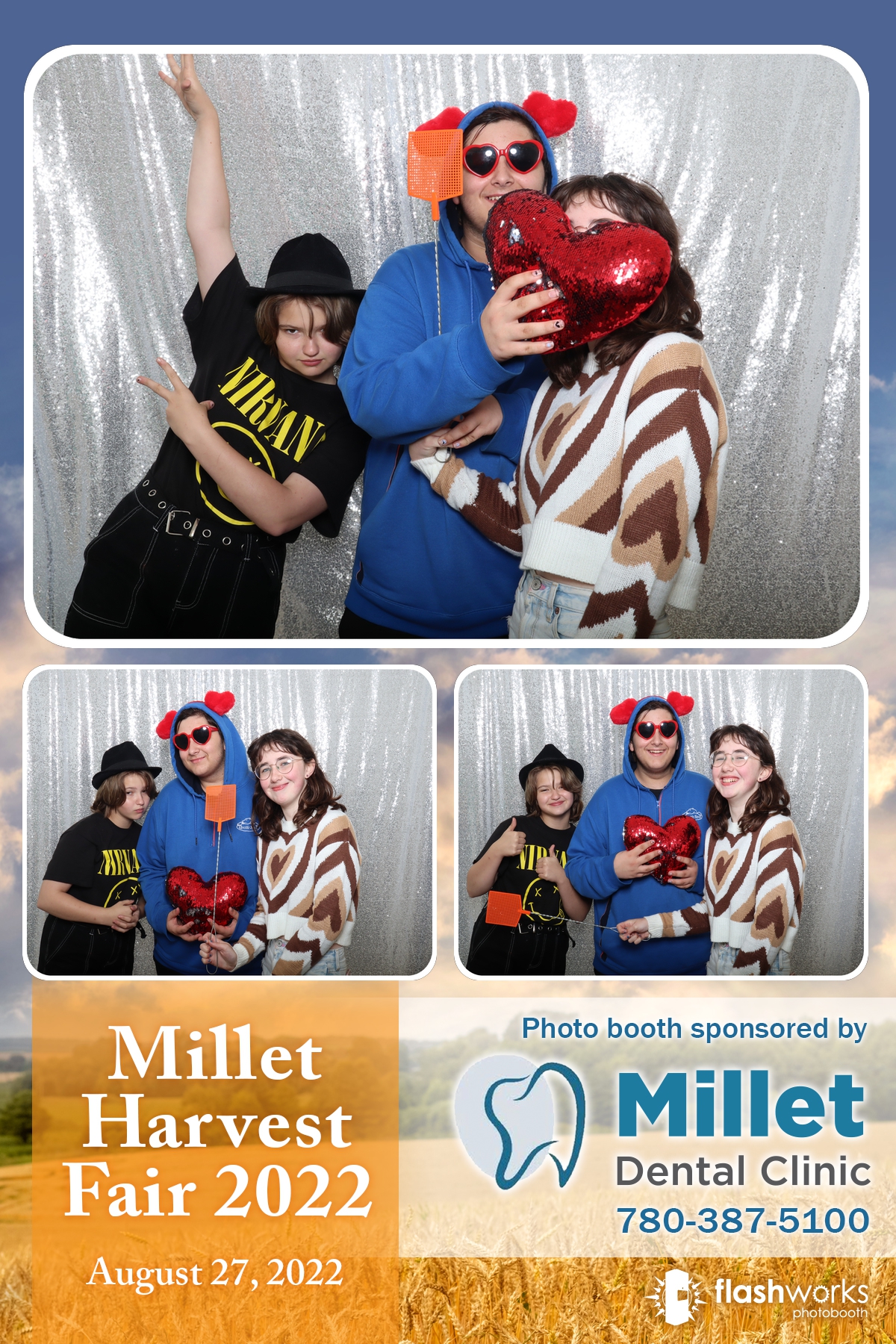 Millet Harvest Fair 2022 - Sponsored by Millet Dental Clinic | View more photos from the event at gallery.flashworksphotobooth.com/u/FlashworksPhotoboothInc/Millet-Harvest-Fair-2022-Sponsored-by-Millet-Dental-Clinic