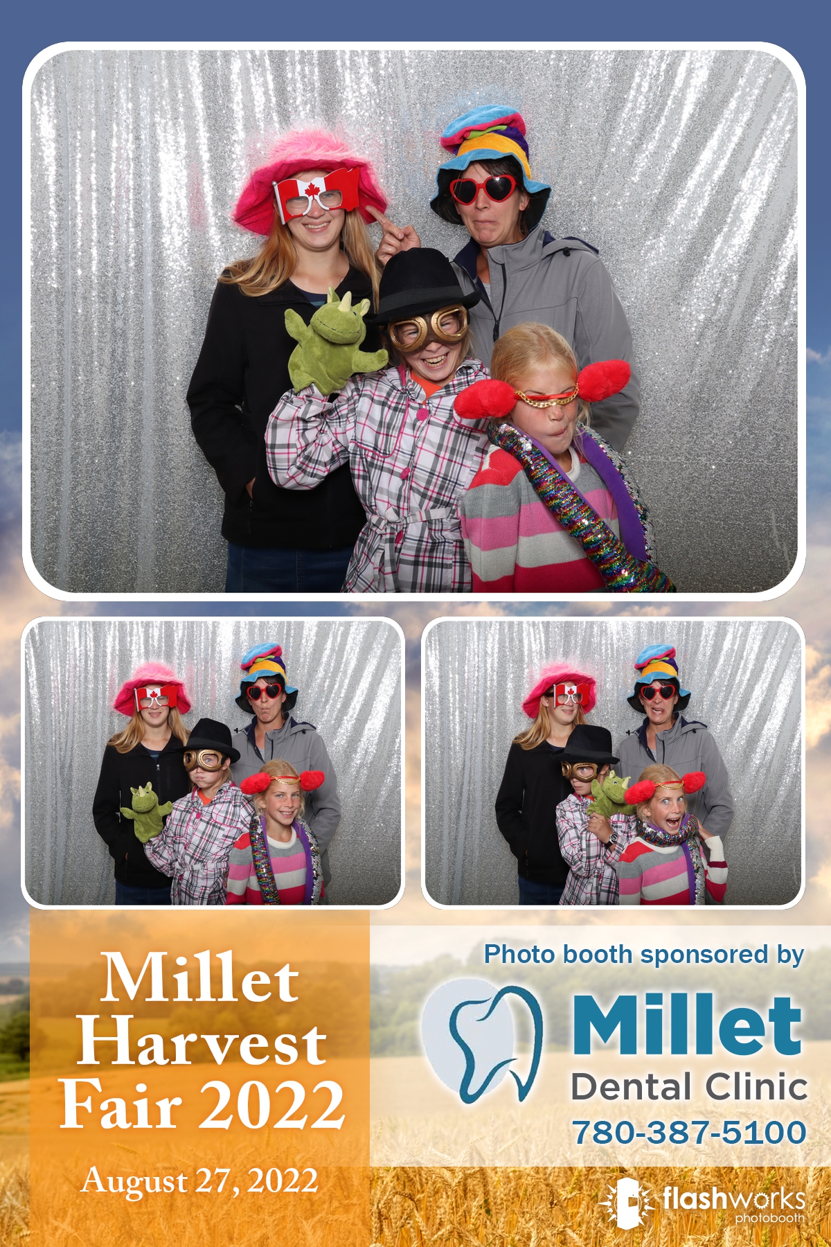Millet Harvest Fair 2022 - Sponsored by Millet Dental Clinic | View more photos from the event at gallery.flashworksphotobooth.com/u/FlashworksPhotoboothInc/Millet-Harvest-Fair-2022-Sponsored-by-Millet-Dental-Clinic
