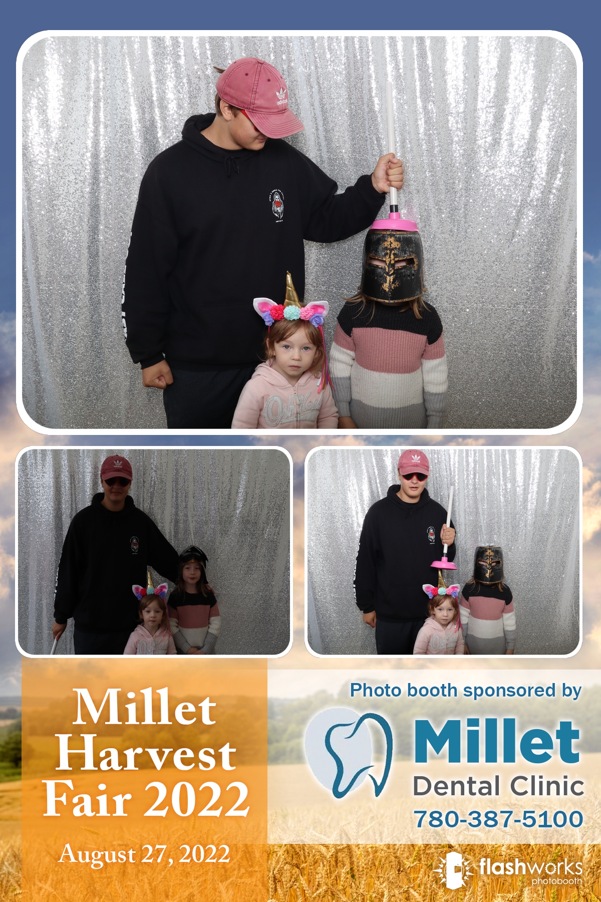 Millet Harvest Fair 2022 - Sponsored by Millet Dental Clinic | View more photos from the event at gallery.flashworksphotobooth.com/u/FlashworksPhotoboothInc/Millet-Harvest-Fair-2022-Sponsored-by-Millet-Dental-Clinic