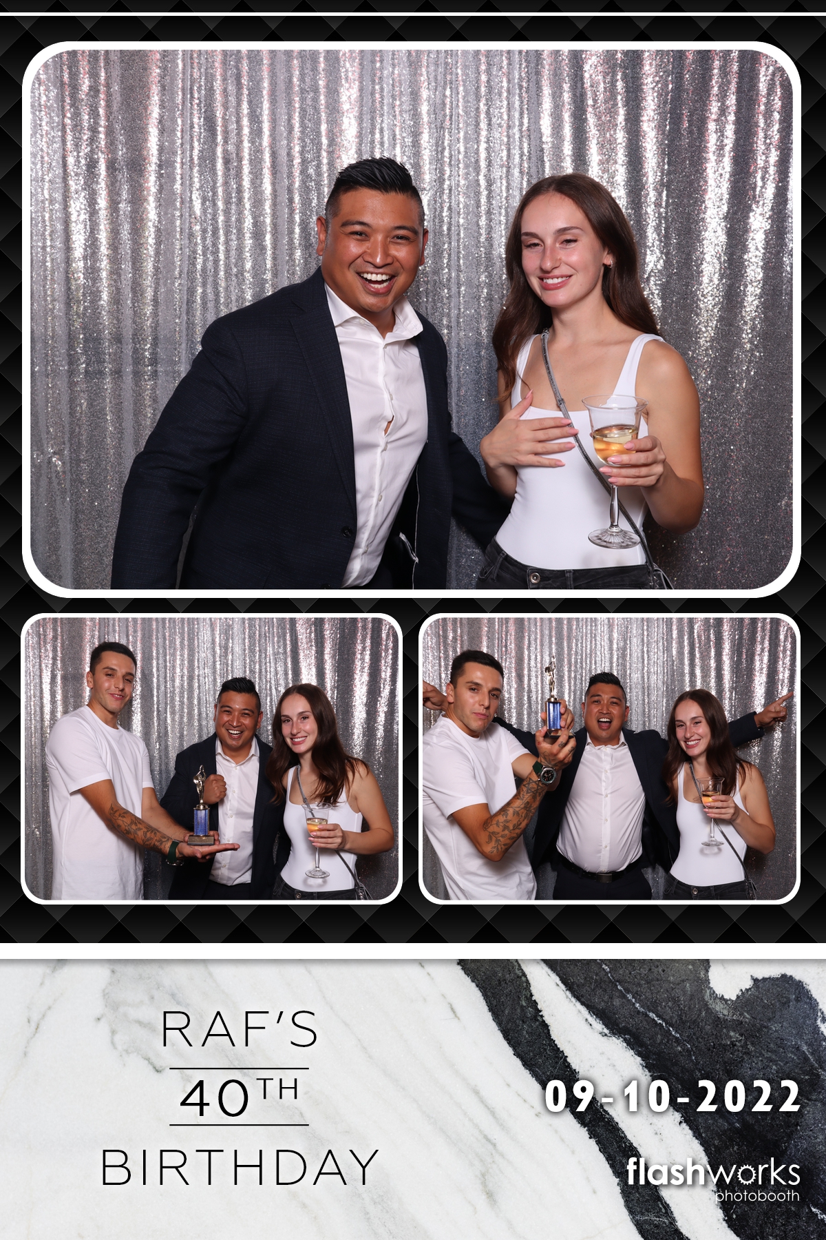 Raf's 40th Birthday | View more photos from the event at gallery.flashworksphotobooth.com/u/FlashworksPhotoboothInc/Rafs-40th-Birthday