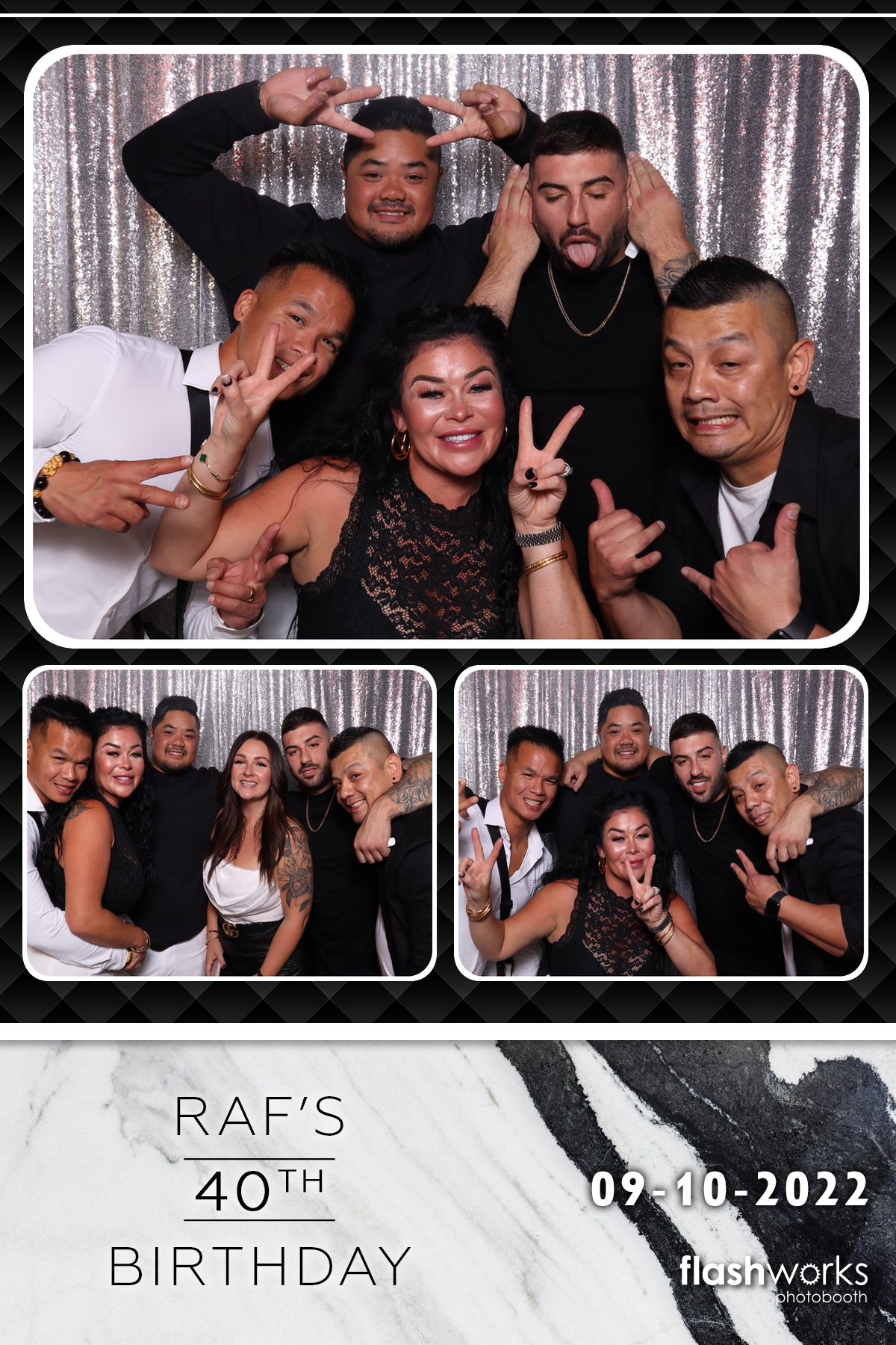 Raf's 40th Birthday | View more photos from the event at gallery.flashworksphotobooth.com/u/FlashworksPhotoboothInc/Rafs-40th-Birthday