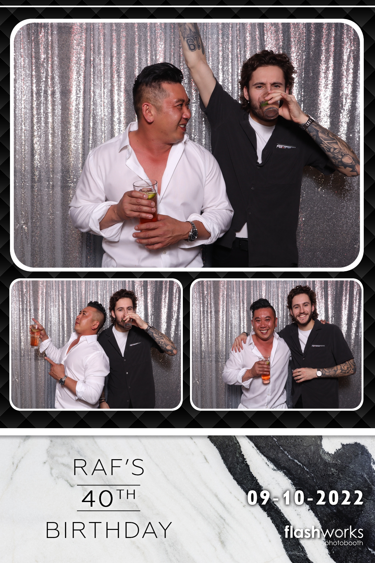 Raf's 40th Birthday | View more photos from the event at gallery.flashworksphotobooth.com/u/FlashworksPhotoboothInc/Rafs-40th-Birthday
