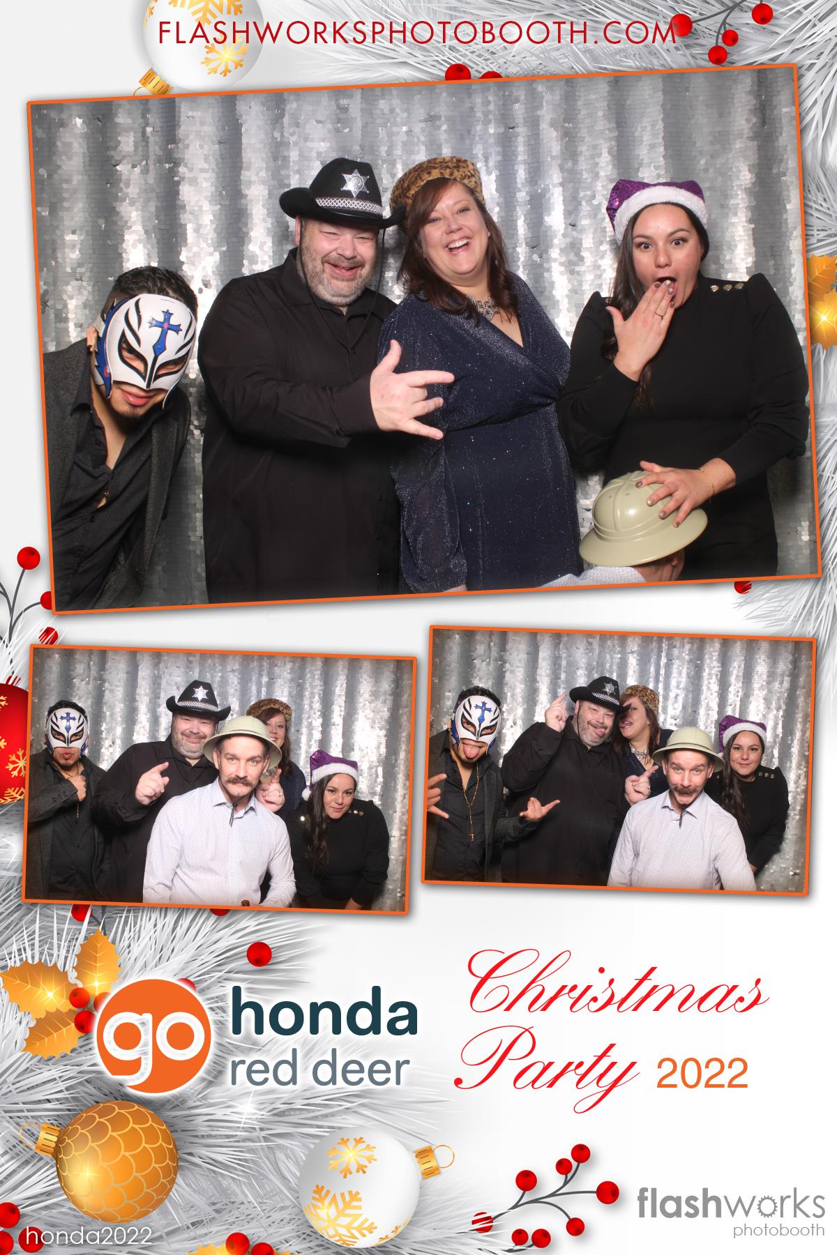 Red Deer Honda 2022 Christmas Party | View more photos from the event at gallery.flashworksphotobooth.com/u/FlashworksPhotoboothInc/Red-Deer-Honda-2022-Christmas-Party