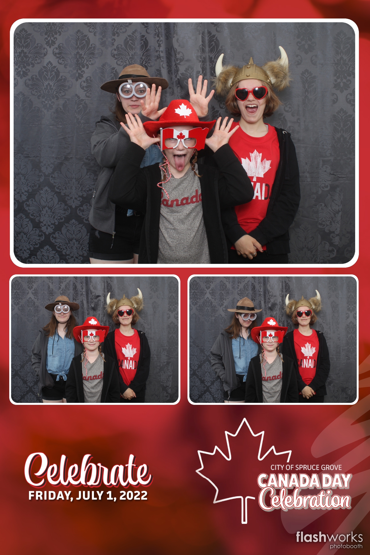 Spruce Grove Canada Day 2022 | View more photos from the event at gallery.flashworksphotobooth.com/u/FlashworksPhotoboothInc/Spruce-Grove-Canada-Day-2022
