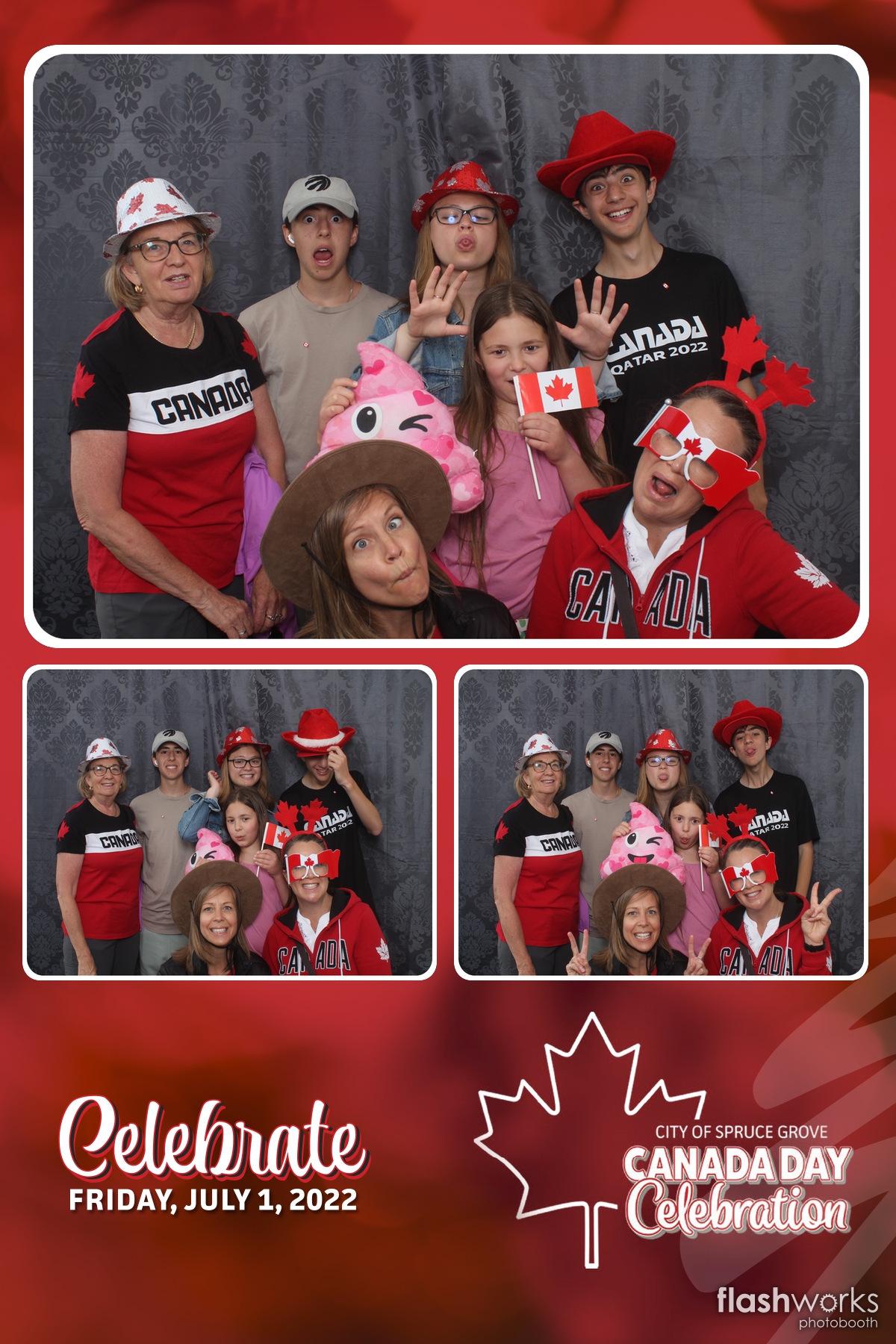Spruce Grove Canada Day 2022 | View more photos from the event at gallery.flashworksphotobooth.com/u/FlashworksPhotoboothInc/Spruce-Grove-Canada-Day-2022