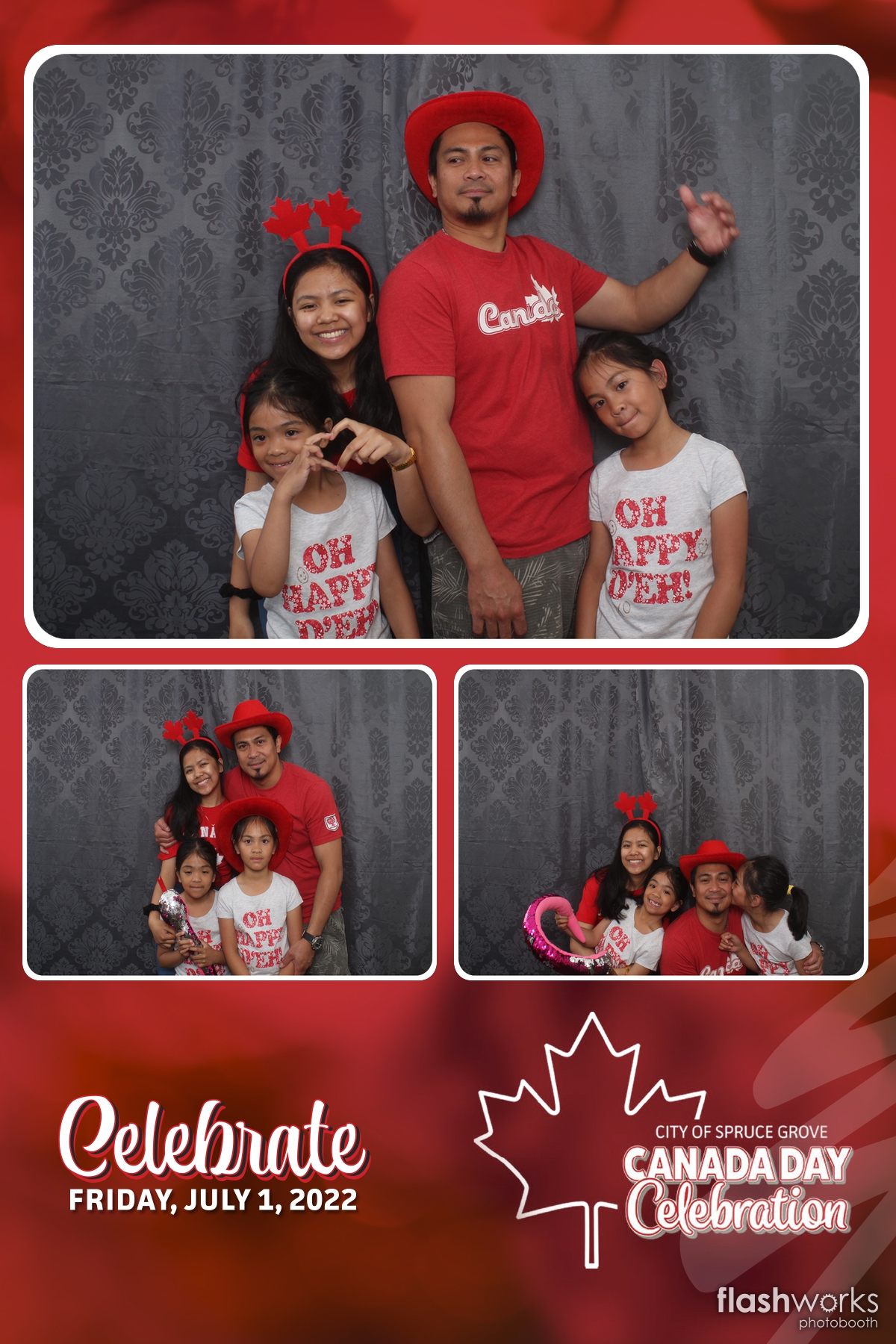Spruce Grove Canada Day 2022 | View more photos from the event at gallery.flashworksphotobooth.com/u/FlashworksPhotoboothInc/Spruce-Grove-Canada-Day-2022
