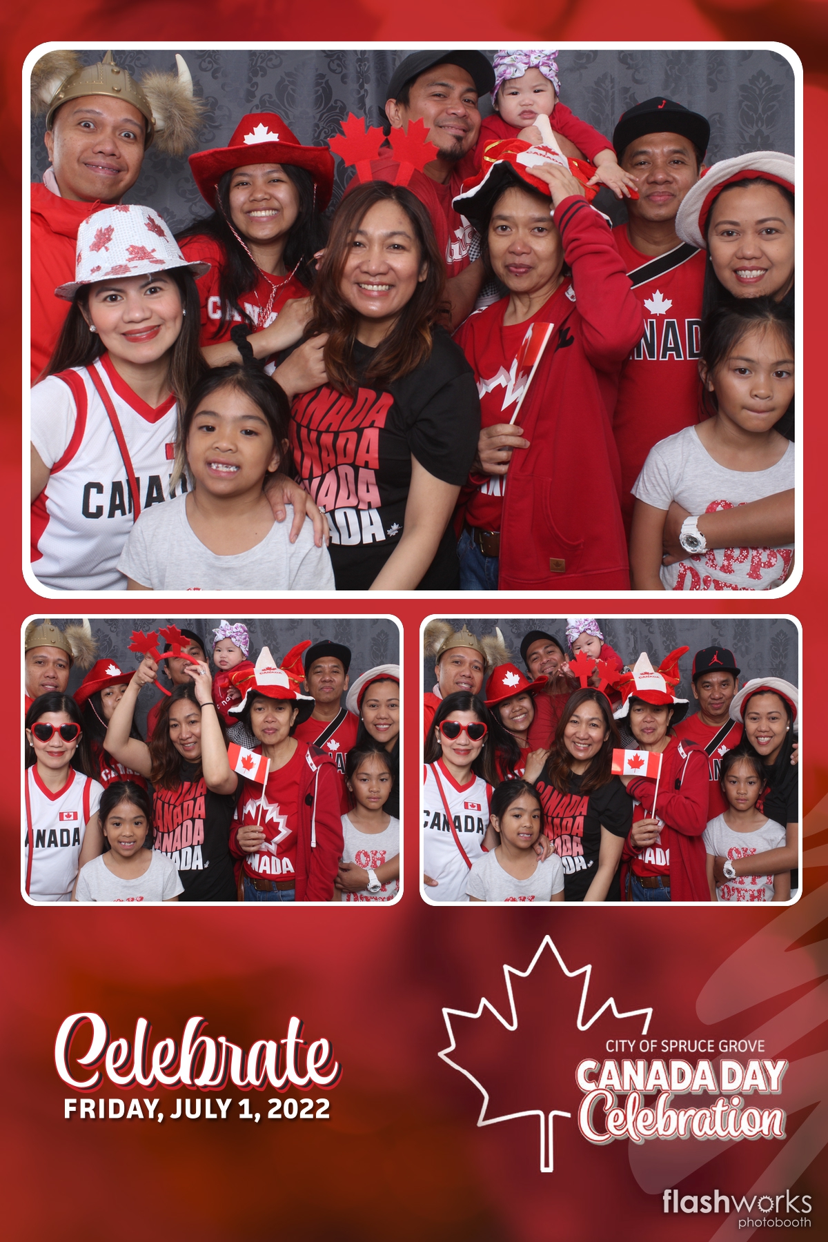 Spruce Grove Canada Day 2022 | View more photos from the event at gallery.flashworksphotobooth.com/u/FlashworksPhotoboothInc/Spruce-Grove-Canada-Day-2022