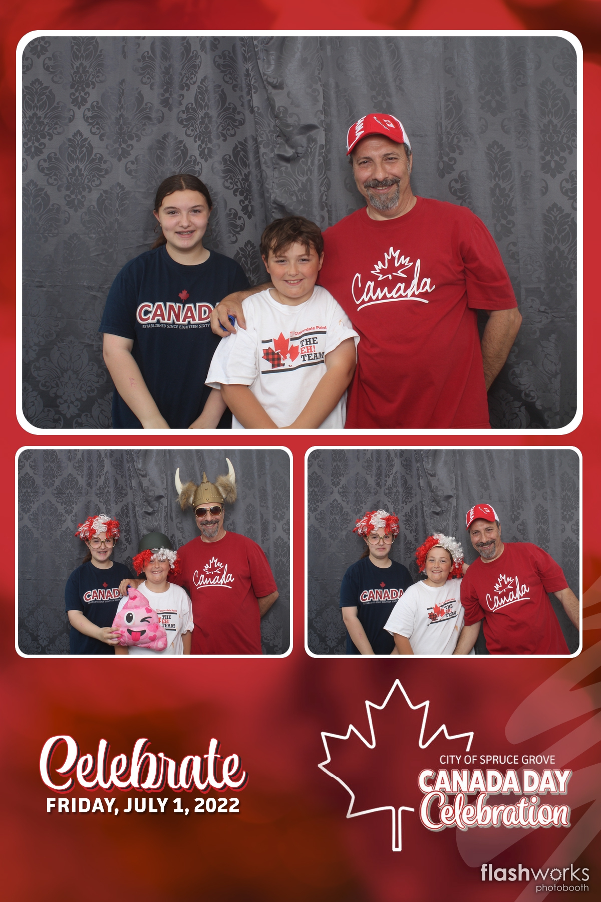 Spruce Grove Canada Day 2022 | View more photos from the event at gallery.flashworksphotobooth.com/u/FlashworksPhotoboothInc/Spruce-Grove-Canada-Day-2022