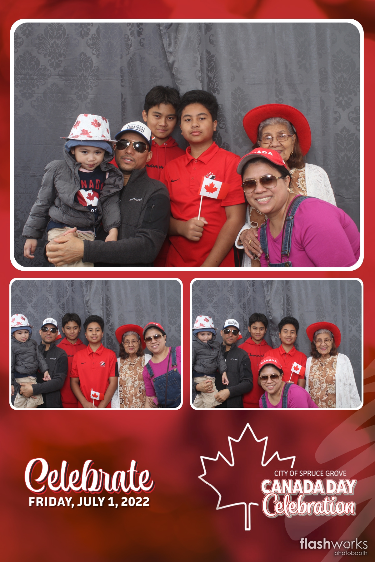 Spruce Grove Canada Day 2022 | View more photos from the event at gallery.flashworksphotobooth.com/u/FlashworksPhotoboothInc/Spruce-Grove-Canada-Day-2022