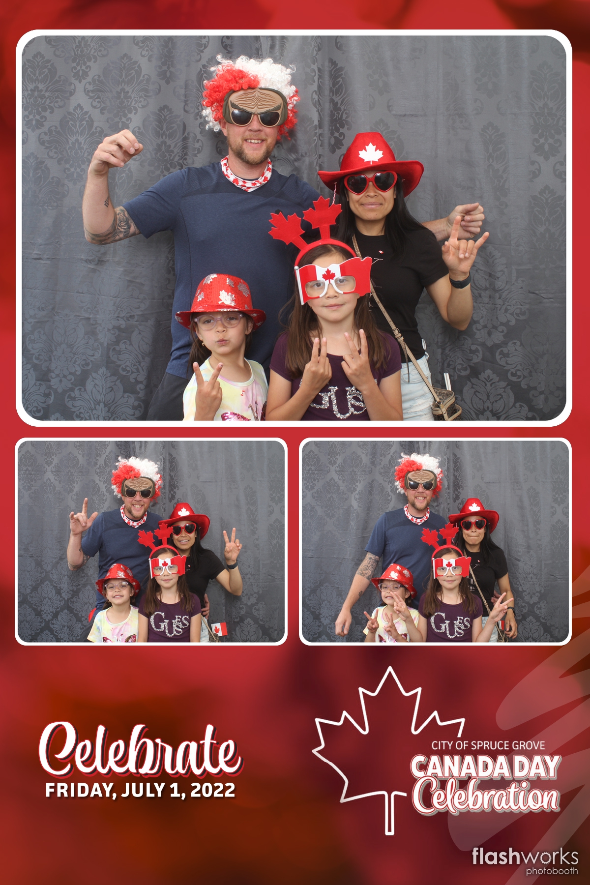 Spruce Grove Canada Day 2022 | View more photos from the event at gallery.flashworksphotobooth.com/u/FlashworksPhotoboothInc/Spruce-Grove-Canada-Day-2022