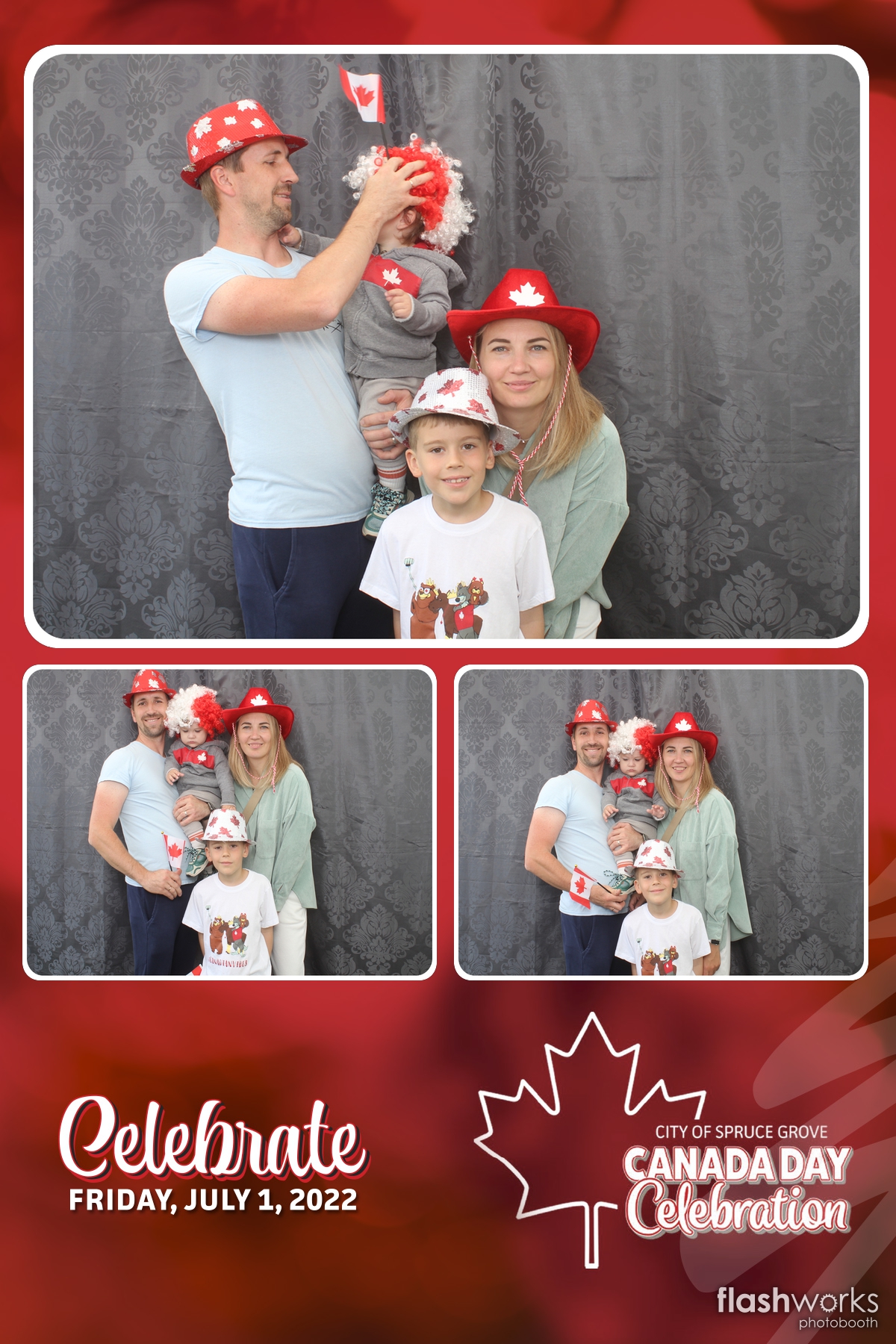 Spruce Grove Canada Day 2022 | View more photos from the event at gallery.flashworksphotobooth.com/u/FlashworksPhotoboothInc/Spruce-Grove-Canada-Day-2022