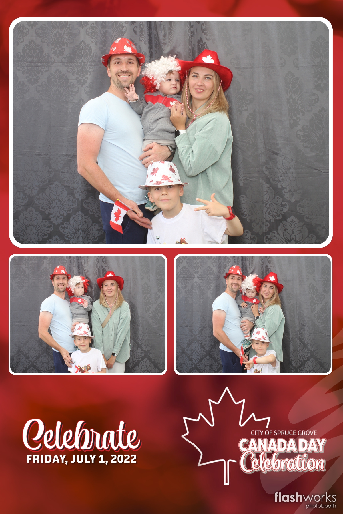 Spruce Grove Canada Day 2022 | View more photos from the event at gallery.flashworksphotobooth.com/u/FlashworksPhotoboothInc/Spruce-Grove-Canada-Day-2022