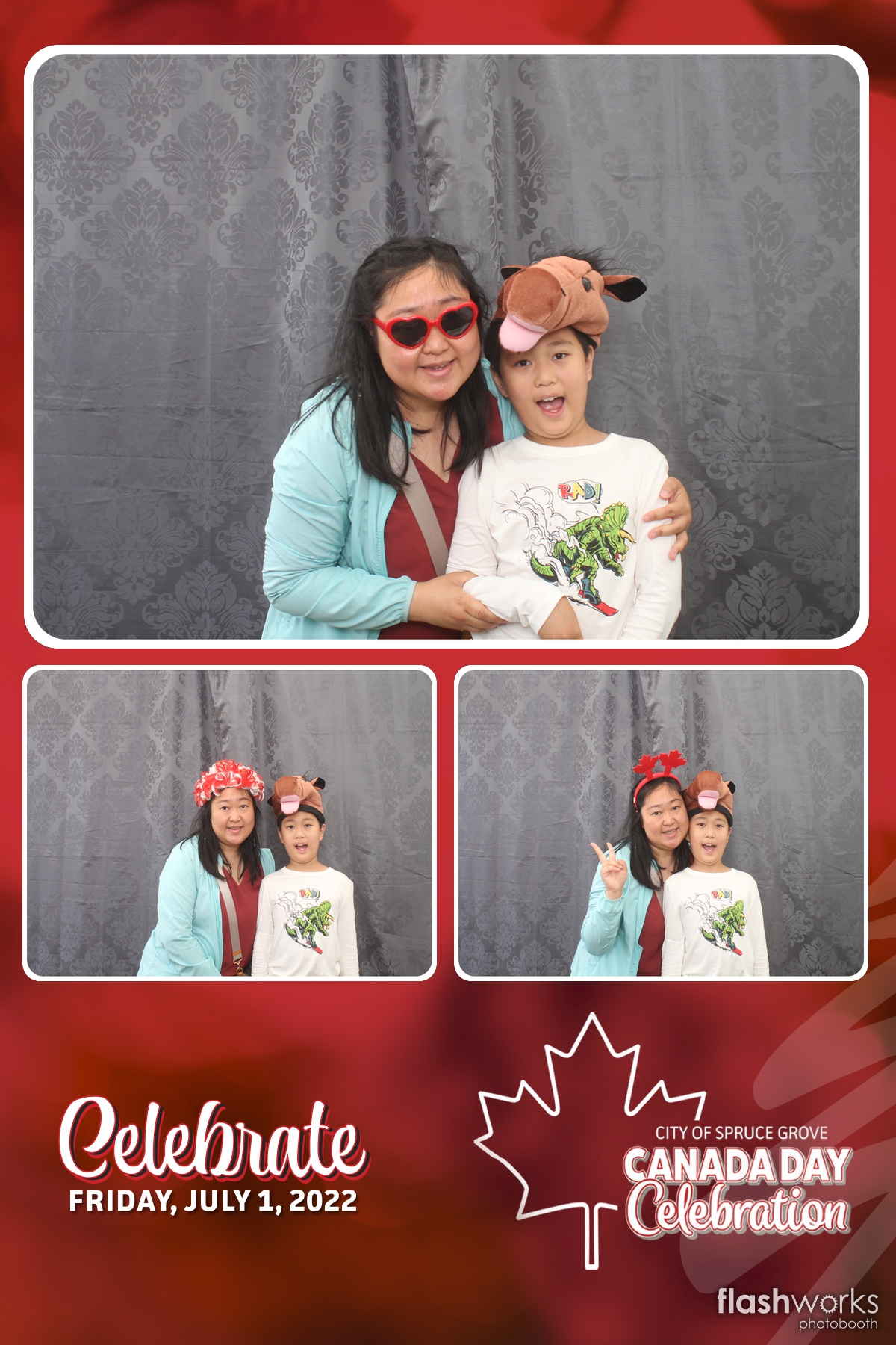Spruce Grove Canada Day 2022 | View more photos from the event at gallery.flashworksphotobooth.com/u/FlashworksPhotoboothInc/Spruce-Grove-Canada-Day-2022