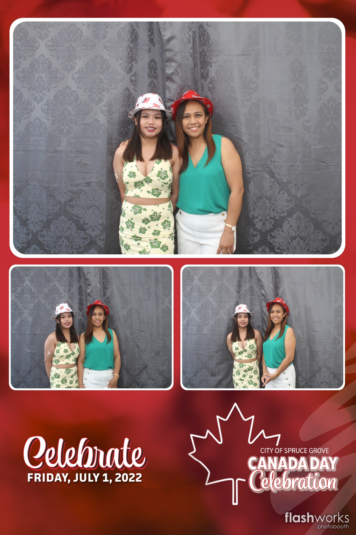 Spruce Grove Canada Day 2022 | View more photos from the event at v1.boothgallery.com/u/FlashworksPhotoboothInc/Spruce-Grove-Canada-Day-2022