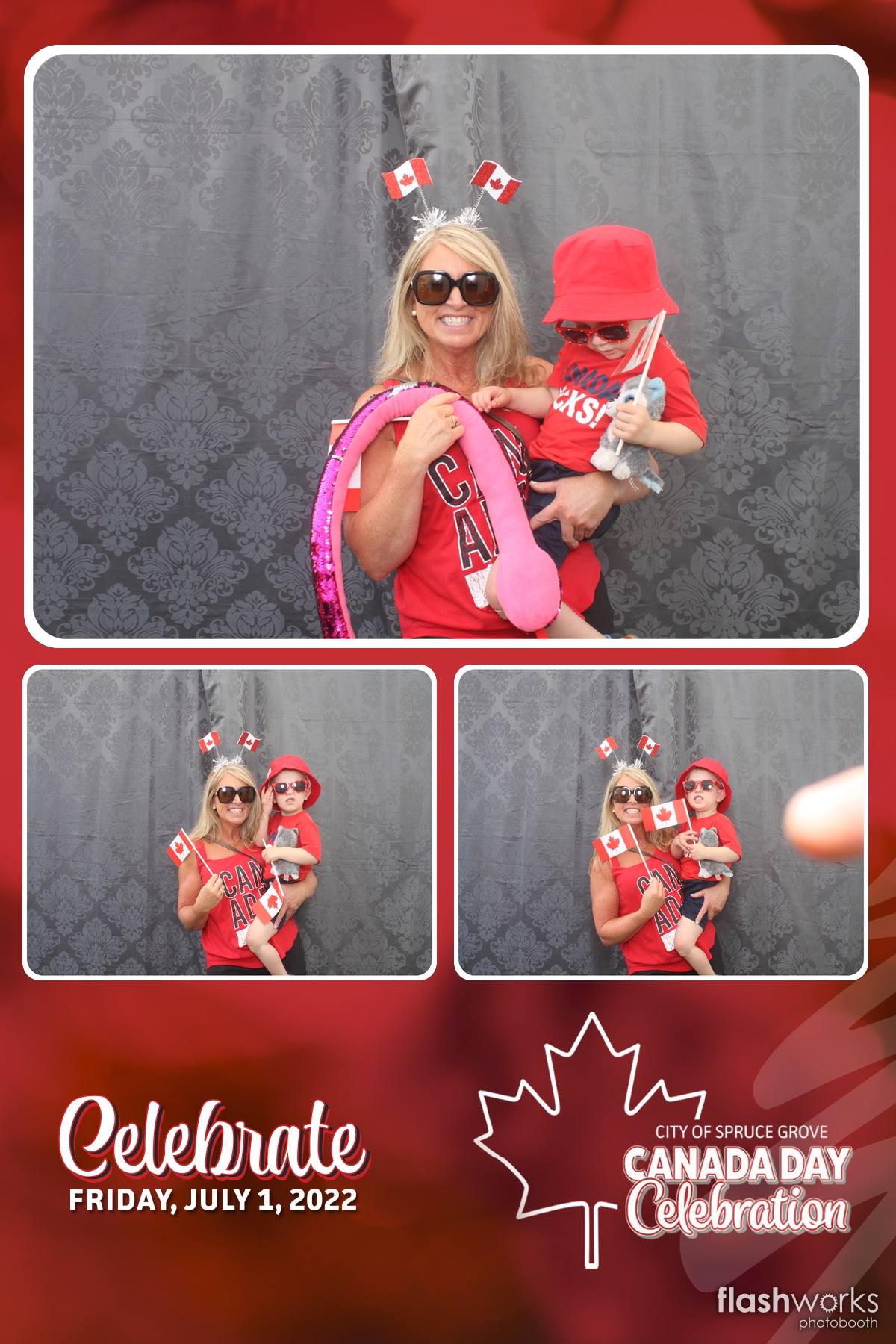 Spruce Grove Canada Day 2022 | View more photos from the event at gallery.flashworksphotobooth.com/u/FlashworksPhotoboothInc/Spruce-Grove-Canada-Day-2022