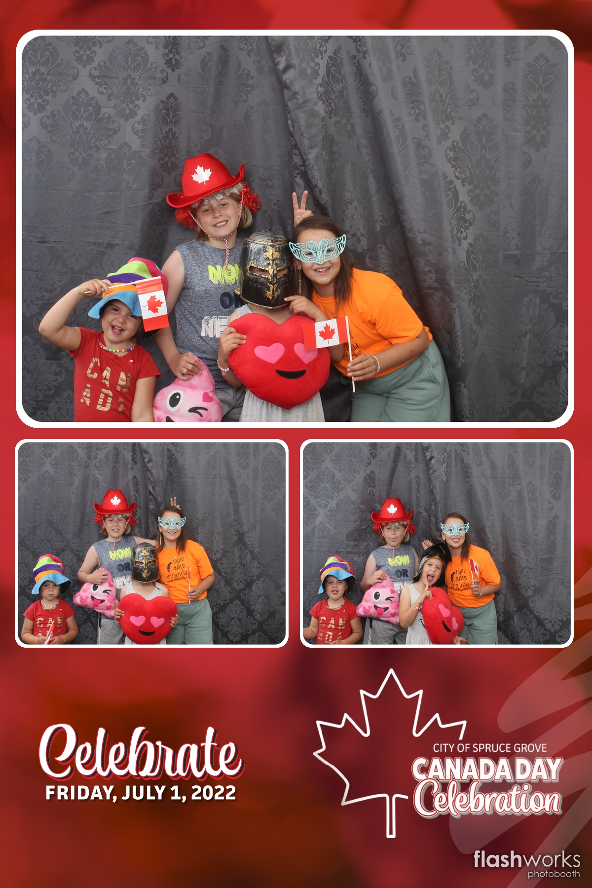 Spruce Grove Canada Day 2022 | View more photos from the event at v1.boothgallery.com/u/FlashworksPhotoboothInc/Spruce-Grove-Canada-Day-2022