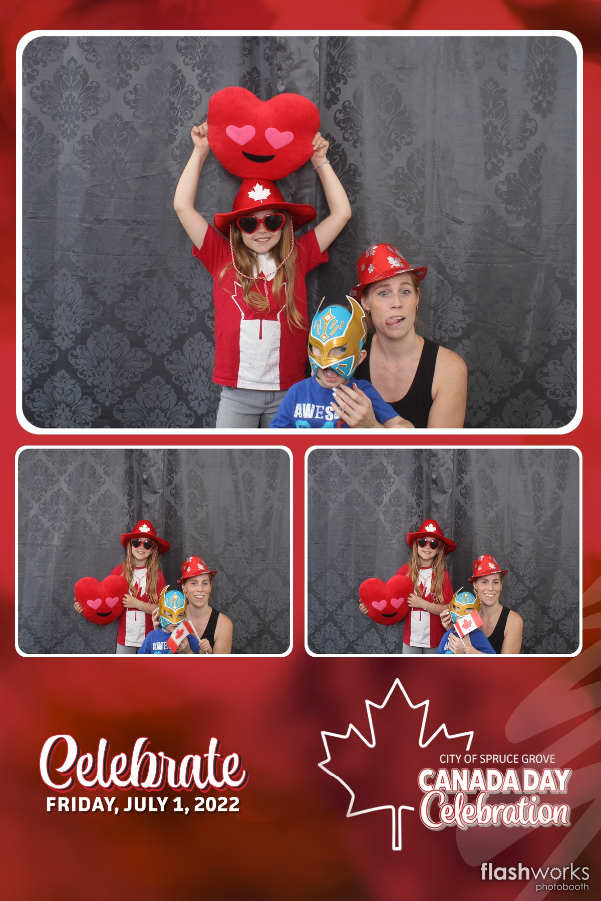 Spruce Grove Canada Day 2022 | View more photos from the event at gallery.flashworksphotobooth.com/u/FlashworksPhotoboothInc/Spruce-Grove-Canada-Day-2022