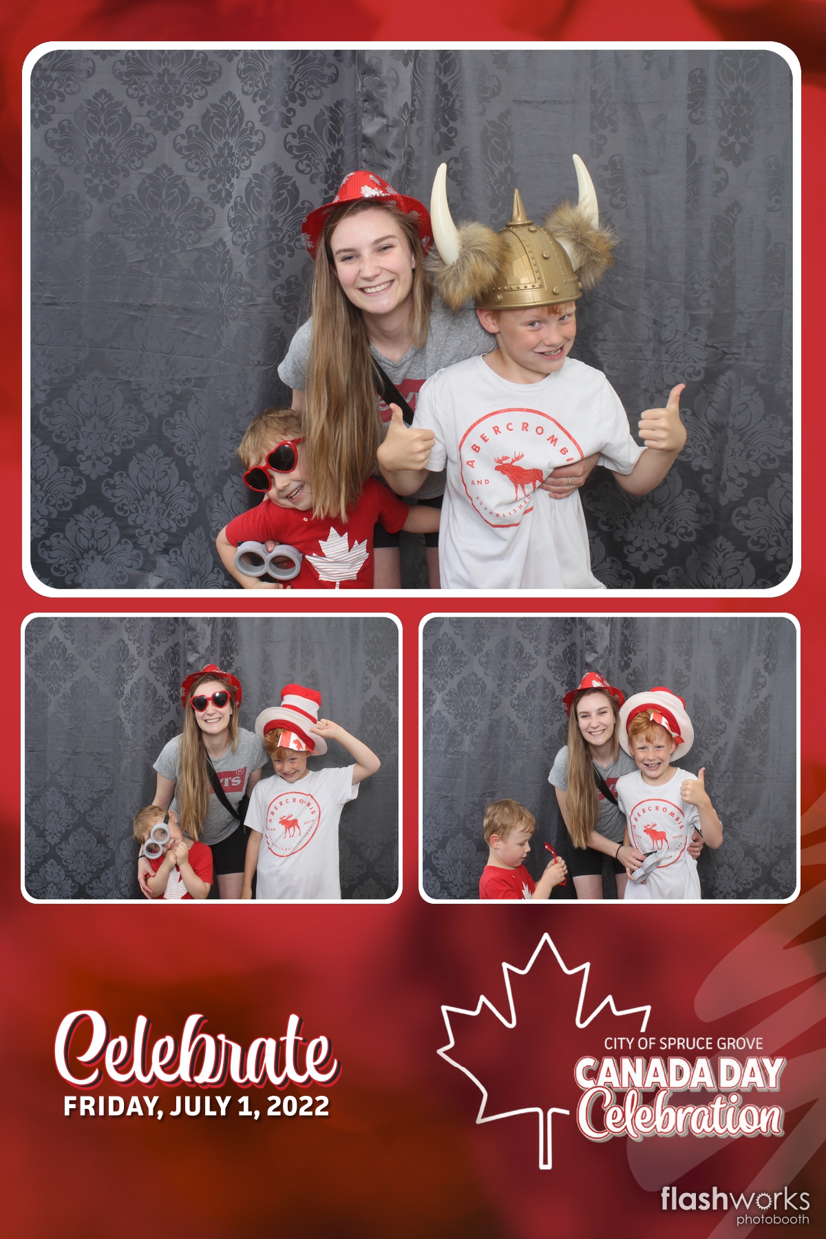 Spruce Grove Canada Day 2022 | View more photos from the event at gallery.flashworksphotobooth.com/u/FlashworksPhotoboothInc/Spruce-Grove-Canada-Day-2022