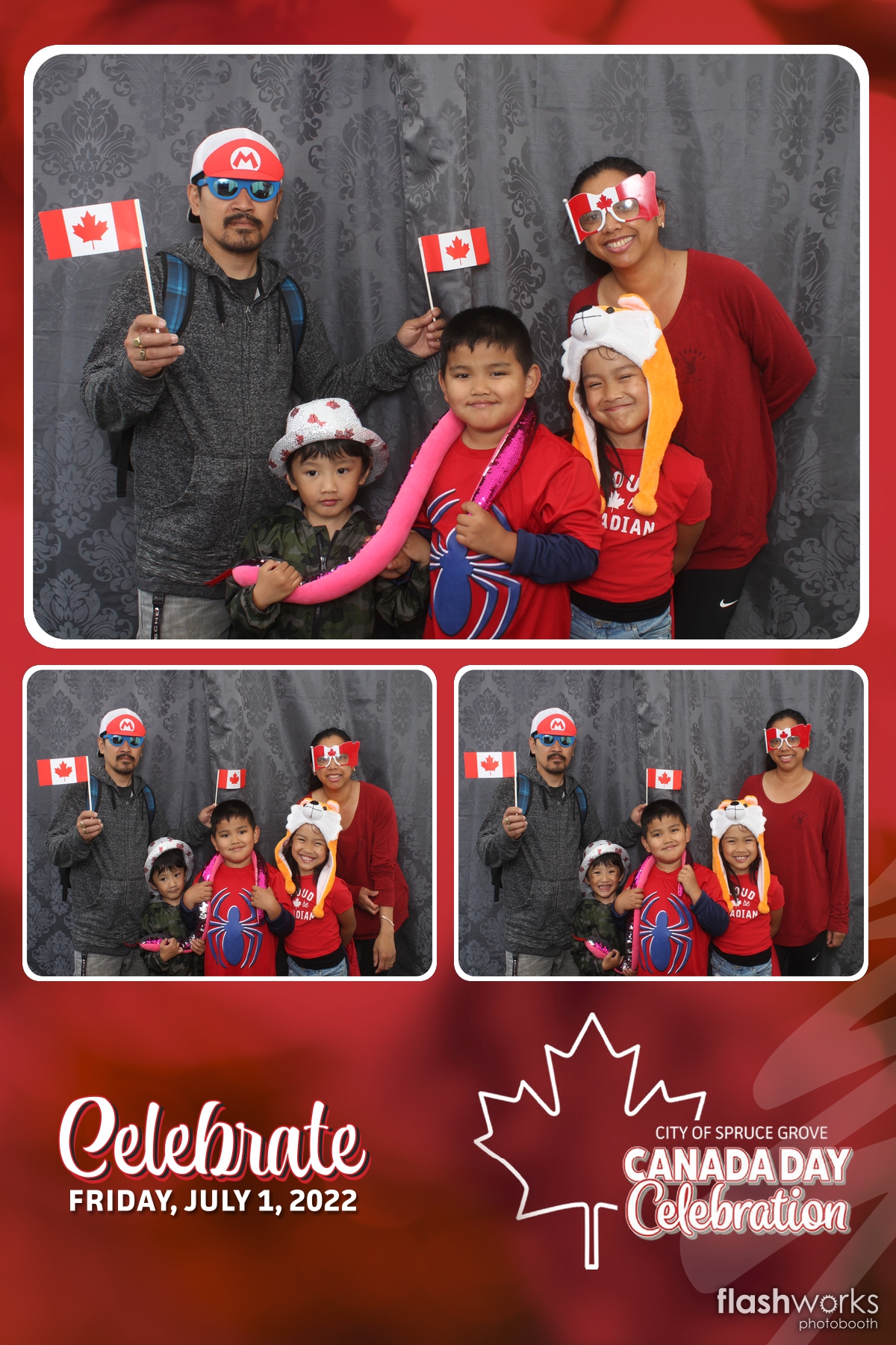 Spruce Grove Canada Day 2022 | View more photos from the event at gallery.flashworksphotobooth.com/u/FlashworksPhotoboothInc/Spruce-Grove-Canada-Day-2022