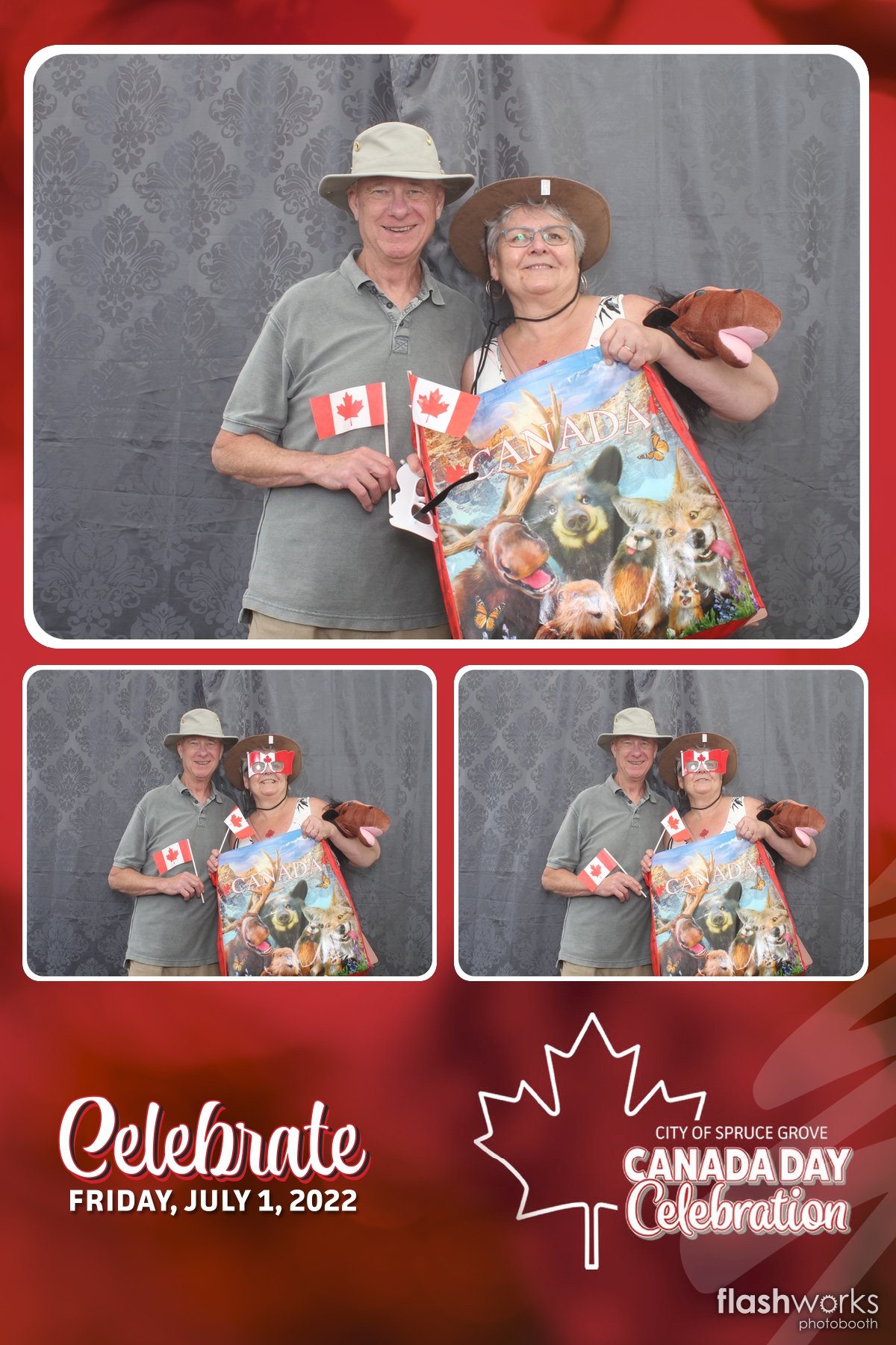 Spruce Grove Canada Day 2022 | View more photos from the event at gallery.flashworksphotobooth.com/u/FlashworksPhotoboothInc/Spruce-Grove-Canada-Day-2022