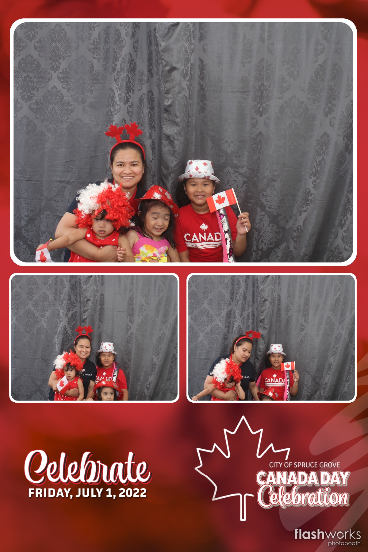 Spruce Grove Canada Day 2022 | View more photos from the event at gallery.flashworksphotobooth.com/u/FlashworksPhotoboothInc/Spruce-Grove-Canada-Day-2022