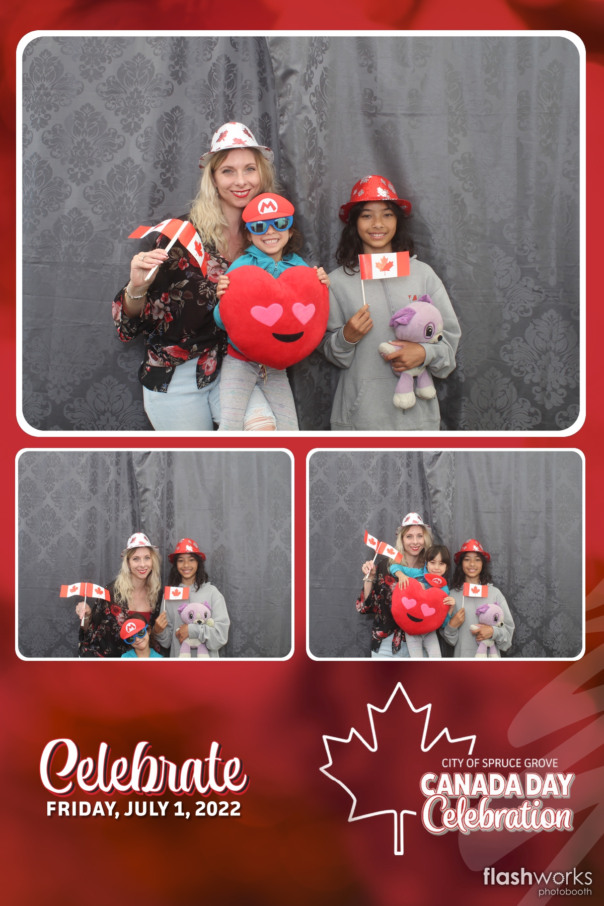 Spruce Grove Canada Day 2022 | View more photos from the event at gallery.flashworksphotobooth.com/u/FlashworksPhotoboothInc/Spruce-Grove-Canada-Day-2022