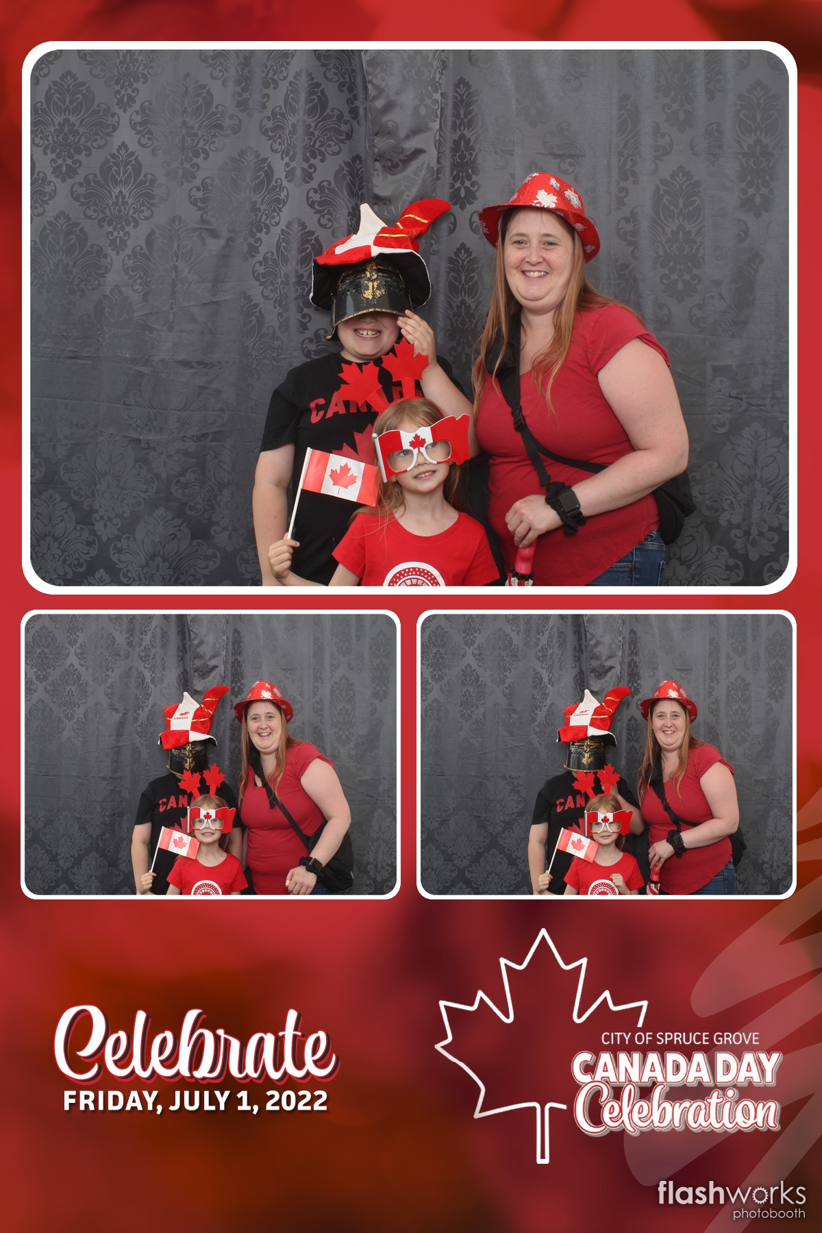Spruce Grove Canada Day 2022 | View more photos from the event at gallery.flashworksphotobooth.com/u/FlashworksPhotoboothInc/Spruce-Grove-Canada-Day-2022