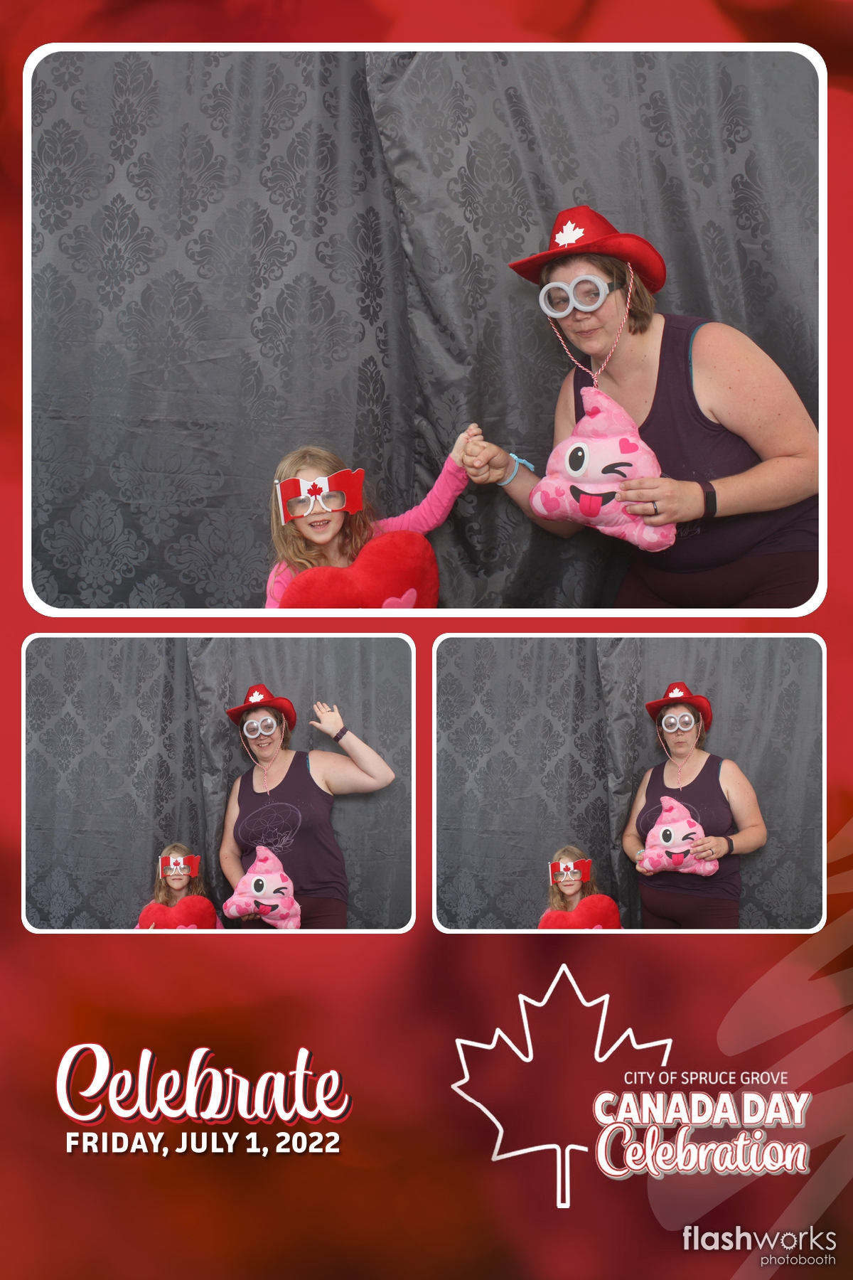 Spruce Grove Canada Day 2022 | View more photos from the event at v1.boothgallery.com/u/FlashworksPhotoboothInc/Spruce-Grove-Canada-Day-2022