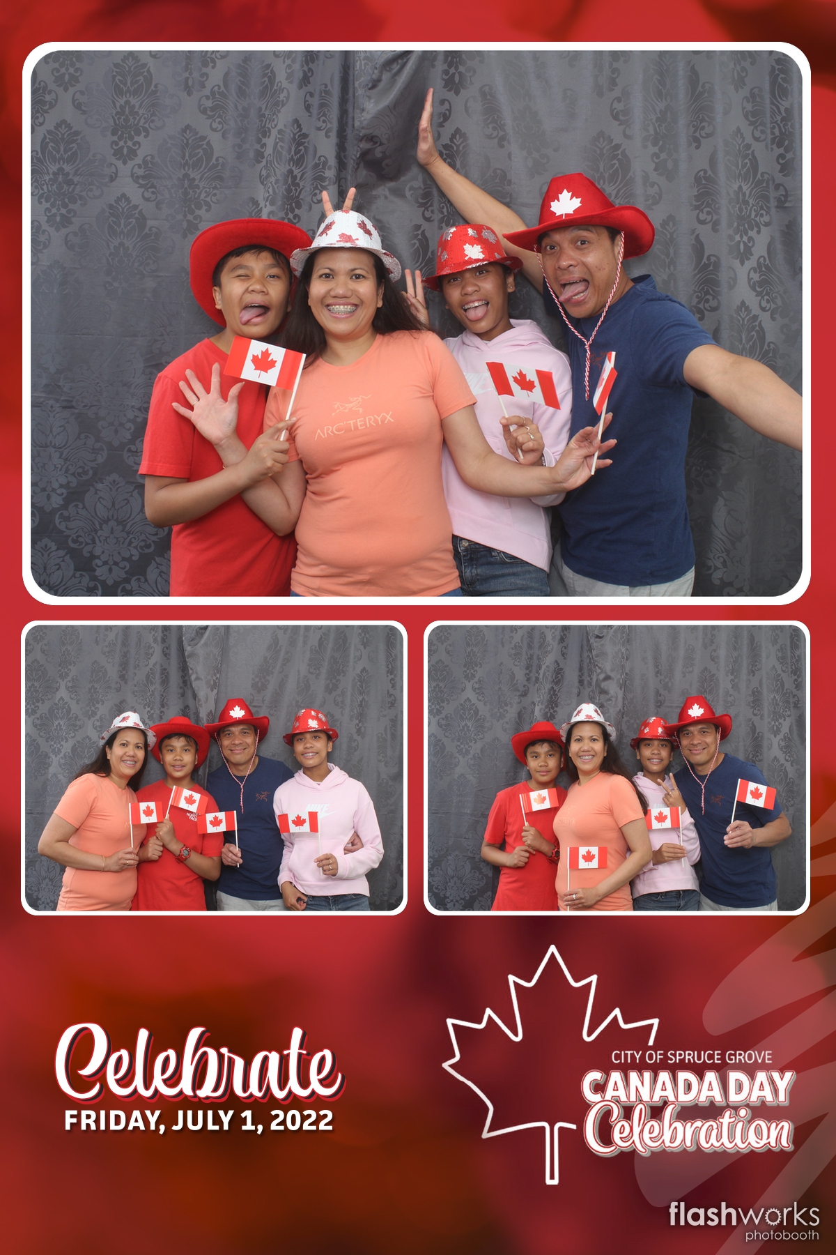 Spruce Grove Canada Day 2022 | View more photos from the event at v1.boothgallery.com/u/FlashworksPhotoboothInc/Spruce-Grove-Canada-Day-2022