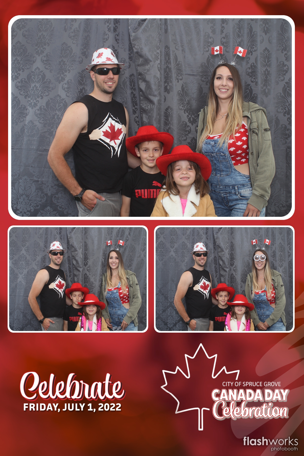 Spruce Grove Canada Day 2022 | View more photos from the event at gallery.flashworksphotobooth.com/u/FlashworksPhotoboothInc/Spruce-Grove-Canada-Day-2022