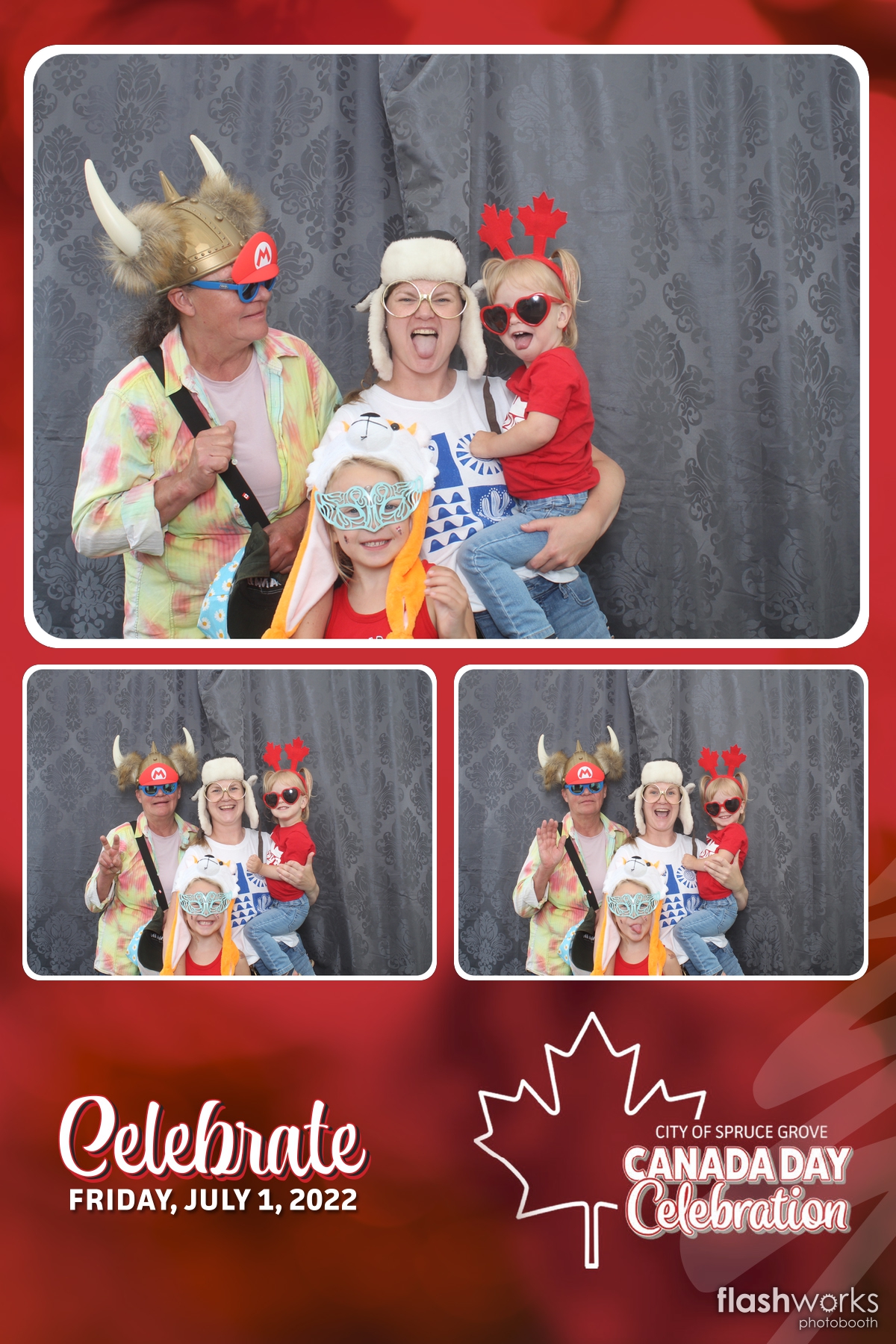 Spruce Grove Canada Day 2022 | View more photos from the event at gallery.flashworksphotobooth.com/u/FlashworksPhotoboothInc/Spruce-Grove-Canada-Day-2022
