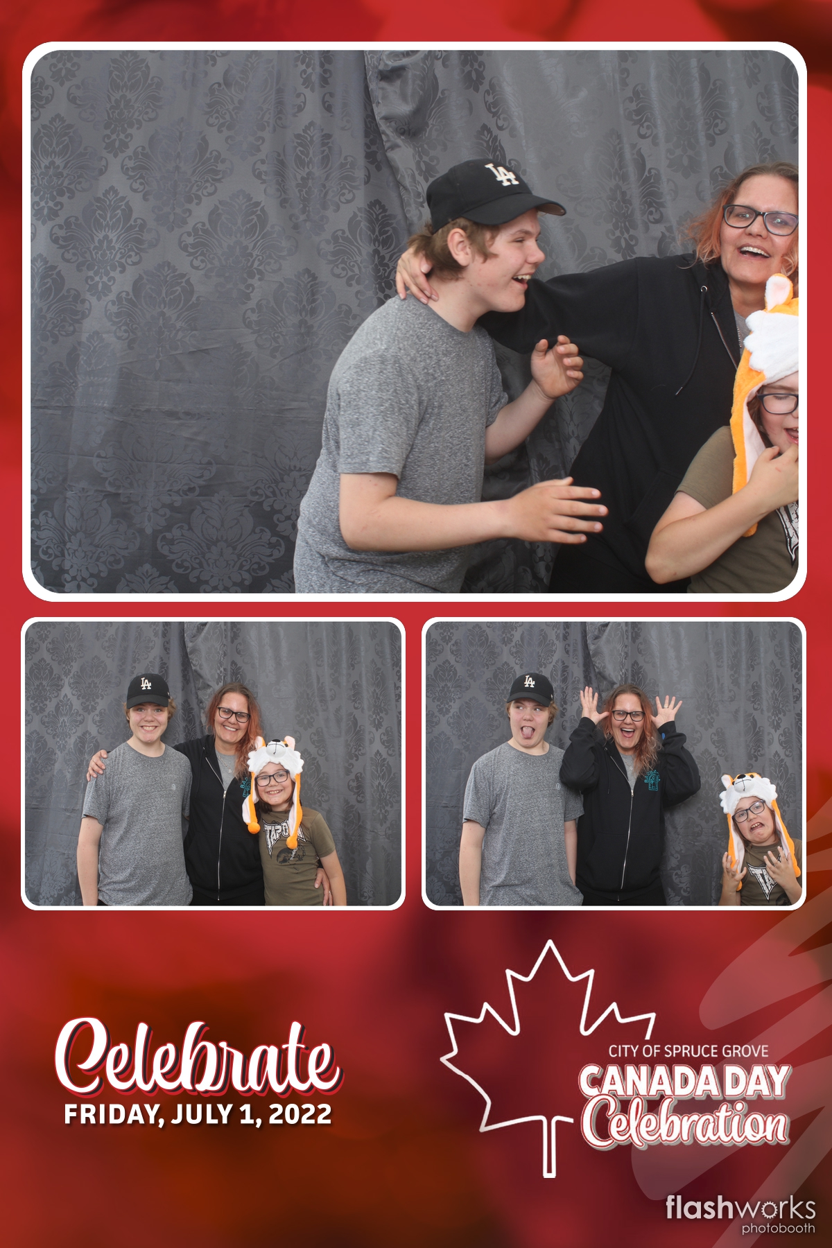 Spruce Grove Canada Day 2022 | View more photos from the event at v1.boothgallery.com/u/FlashworksPhotoboothInc/Spruce-Grove-Canada-Day-2022
