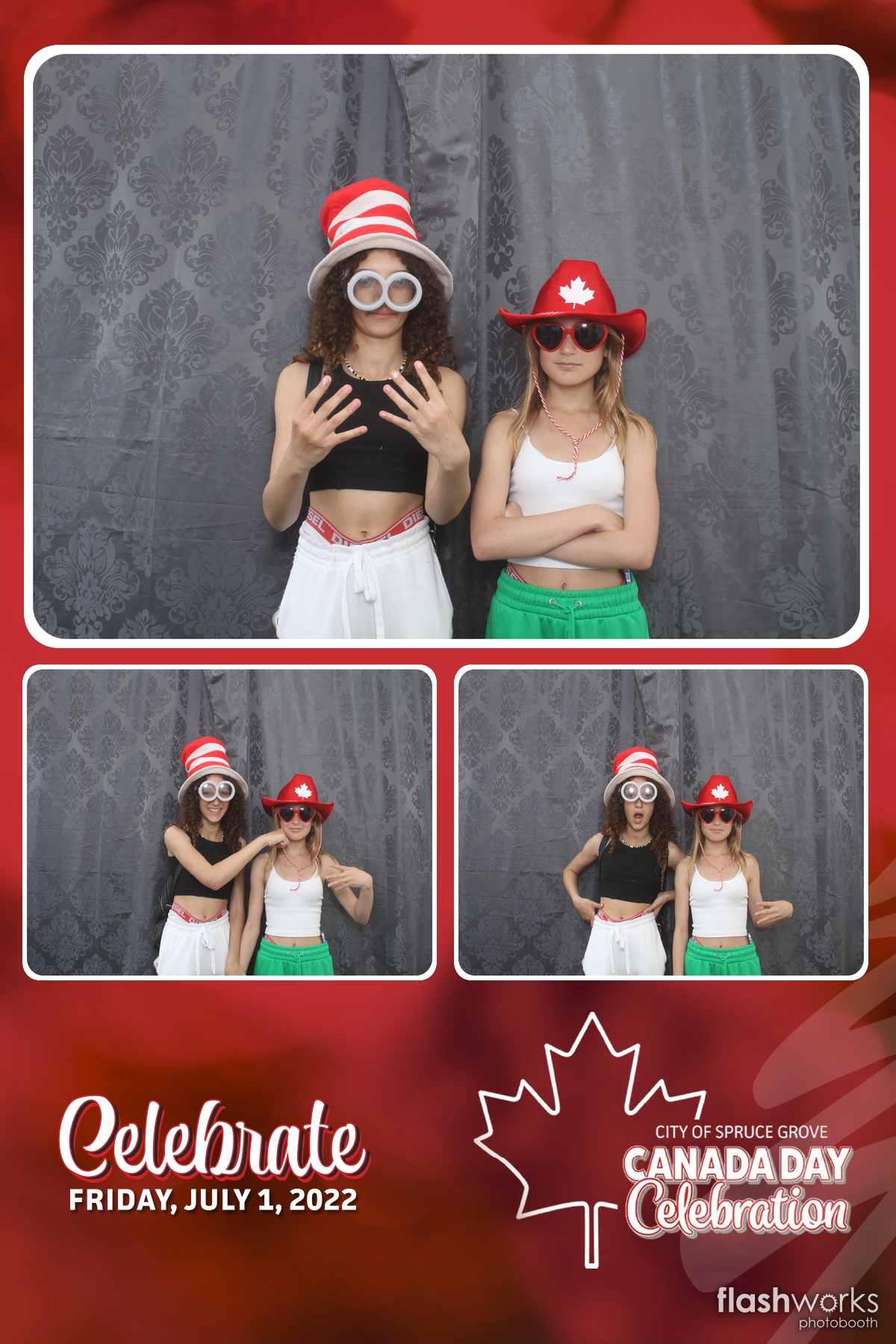 Spruce Grove Canada Day 2022 | View more photos from the event at gallery.flashworksphotobooth.com/u/FlashworksPhotoboothInc/Spruce-Grove-Canada-Day-2022