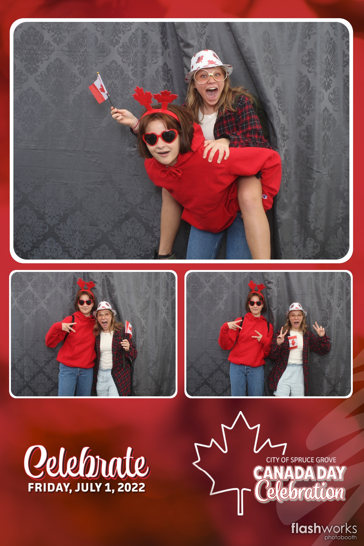 Spruce Grove Canada Day 2022 | View more photos from the event at gallery.flashworksphotobooth.com/u/FlashworksPhotoboothInc/Spruce-Grove-Canada-Day-2022