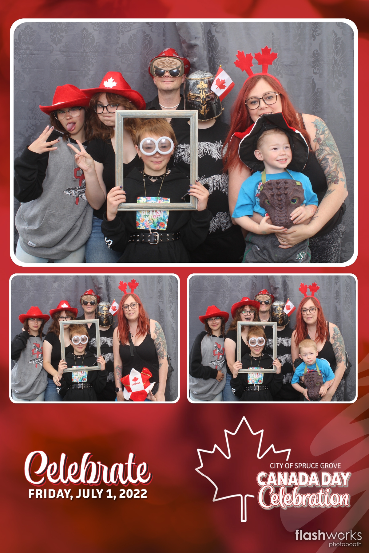 Spruce Grove Canada Day 2022 | View more photos from the event at gallery.flashworksphotobooth.com/u/FlashworksPhotoboothInc/Spruce-Grove-Canada-Day-2022