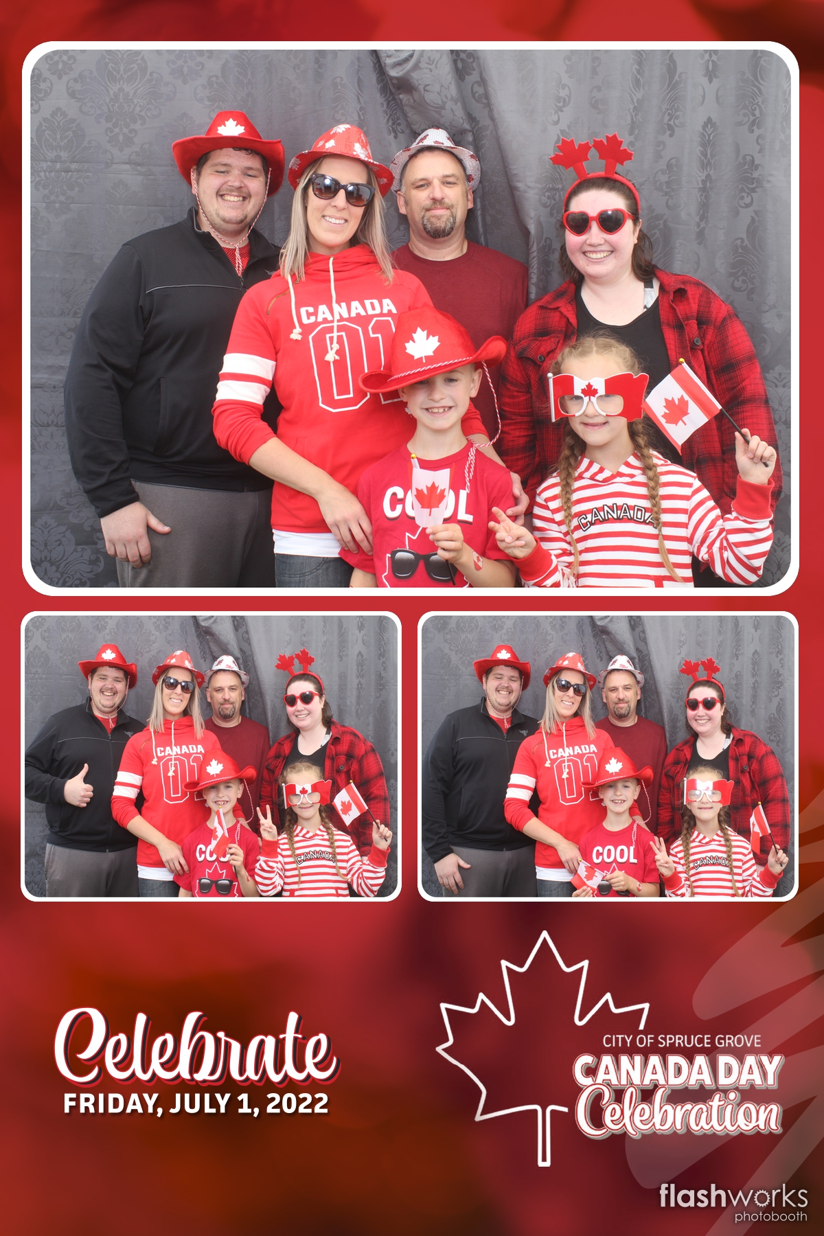 Spruce Grove Canada Day 2022 | View more photos from the event at gallery.flashworksphotobooth.com/u/FlashworksPhotoboothInc/Spruce-Grove-Canada-Day-2022