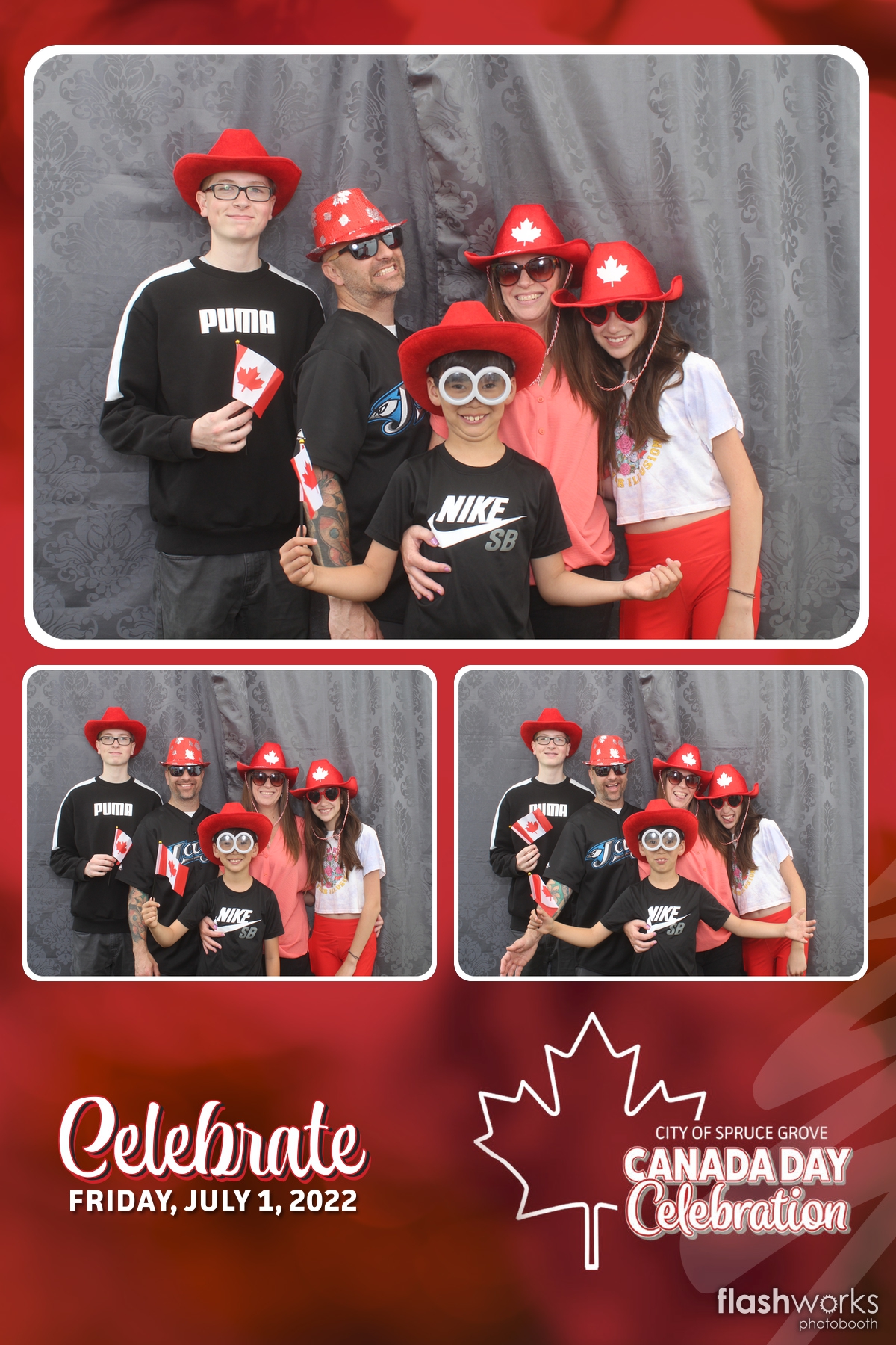 Spruce Grove Canada Day 2022 | View more photos from the event at v1.boothgallery.com/u/FlashworksPhotoboothInc/Spruce-Grove-Canada-Day-2022