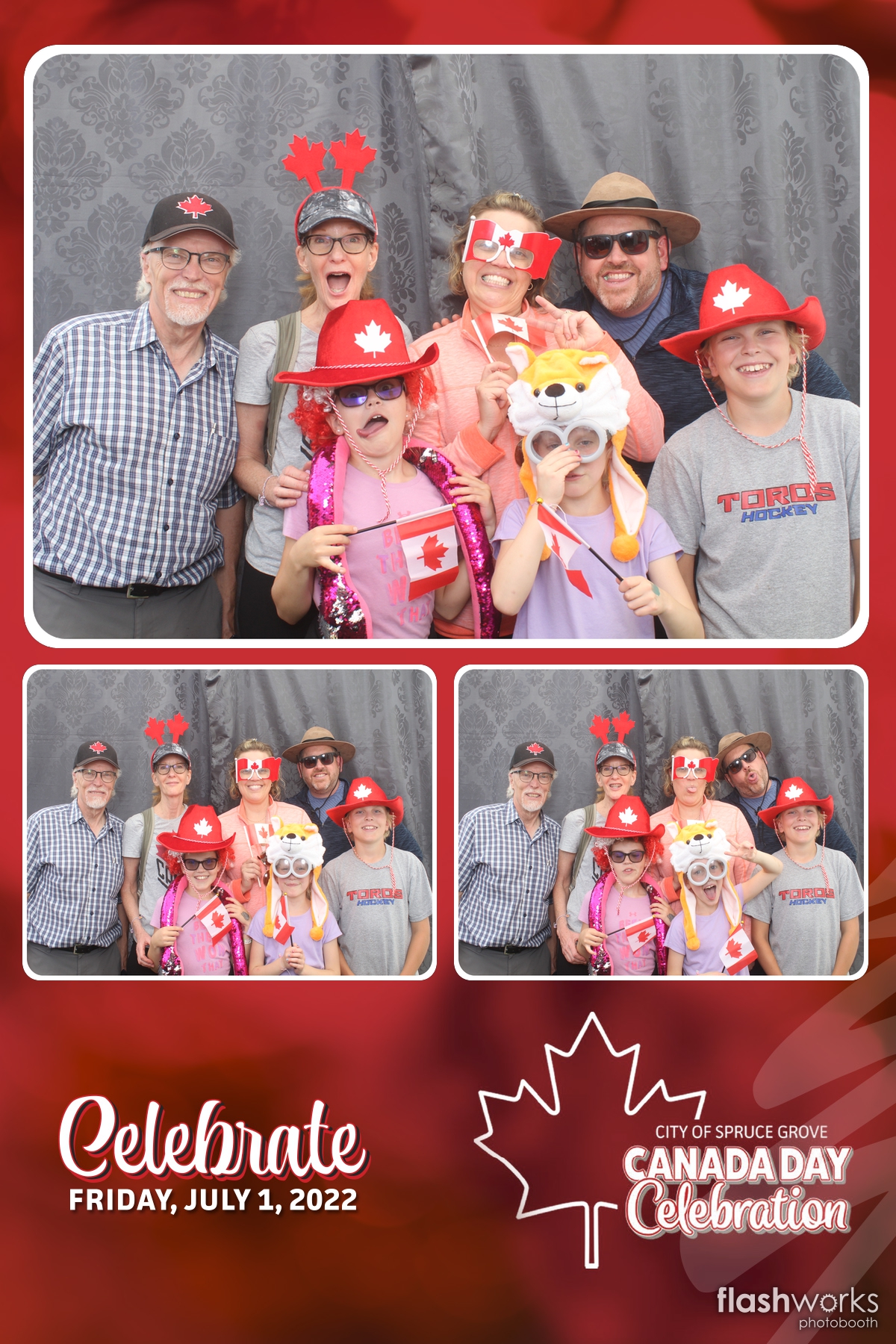 Spruce Grove Canada Day 2022 | View more photos from the event at v1.boothgallery.com/u/FlashworksPhotoboothInc/Spruce-Grove-Canada-Day-2022